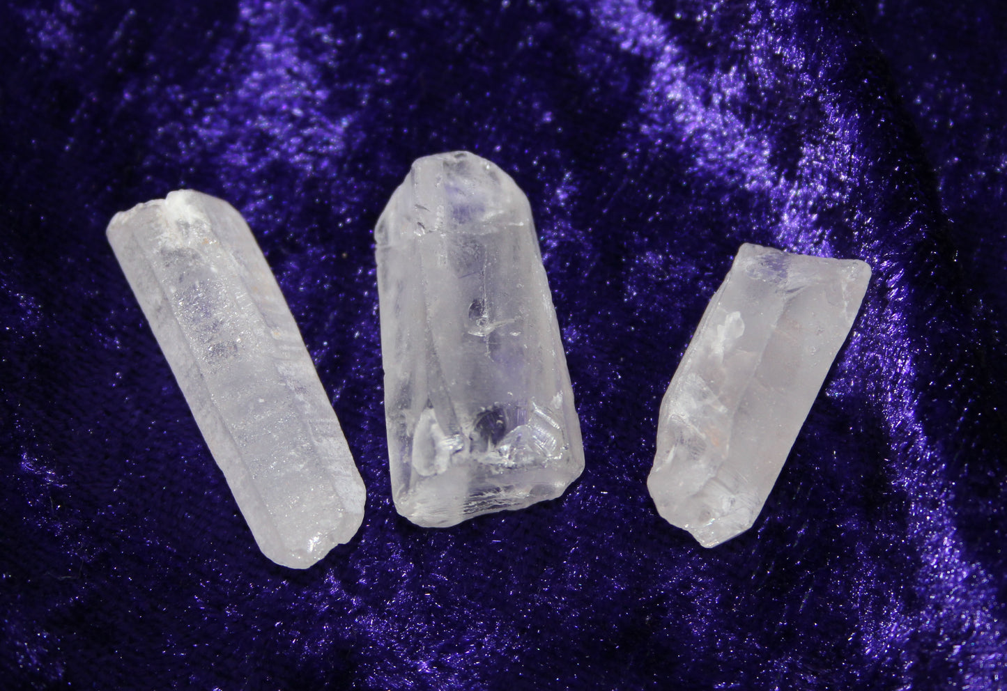 3x Quartz Crystal Points