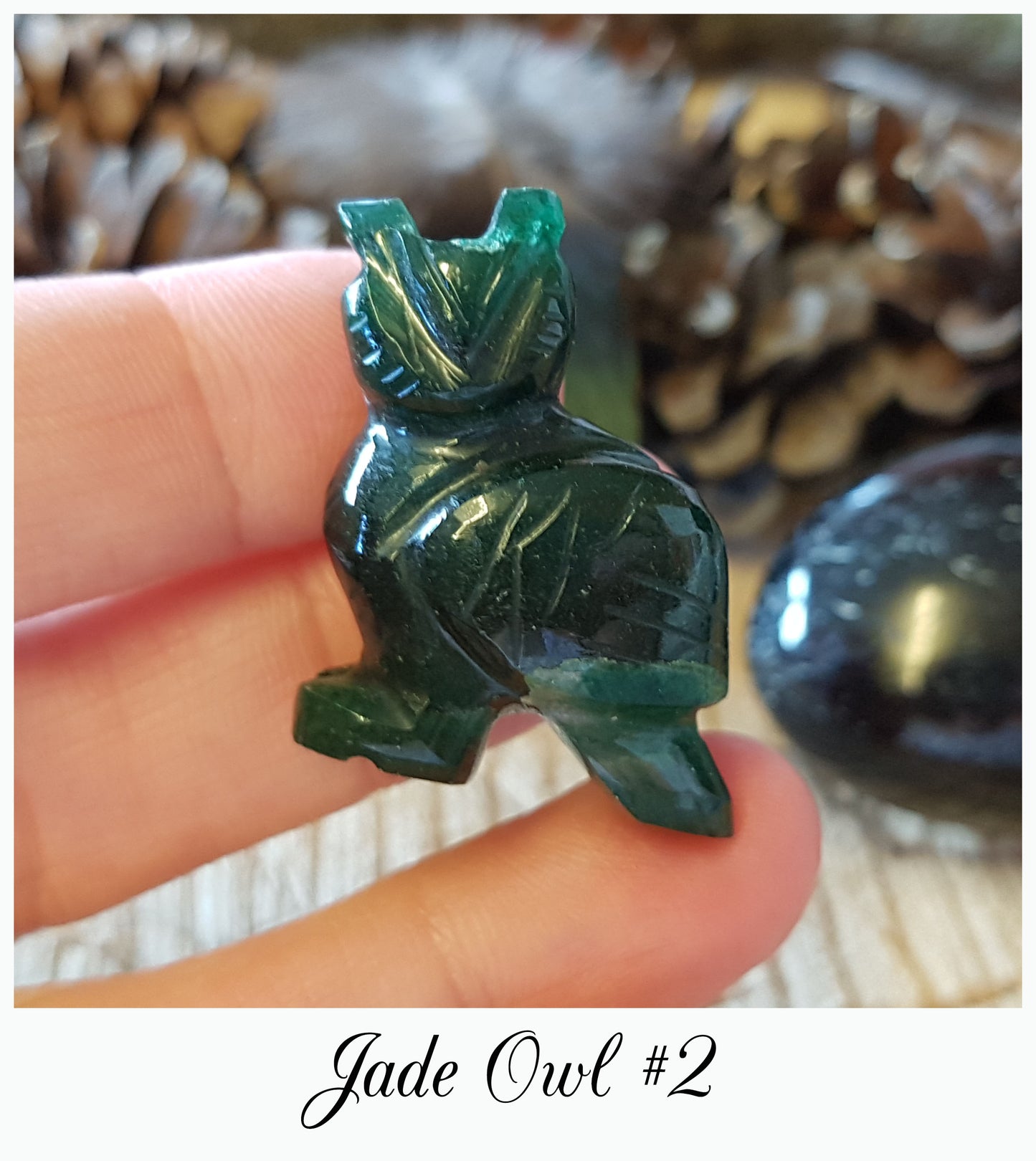 Jade Owl Carving