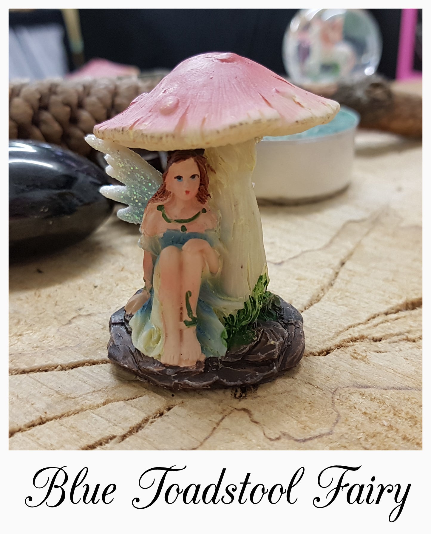 Fairy Toadstool Figurine