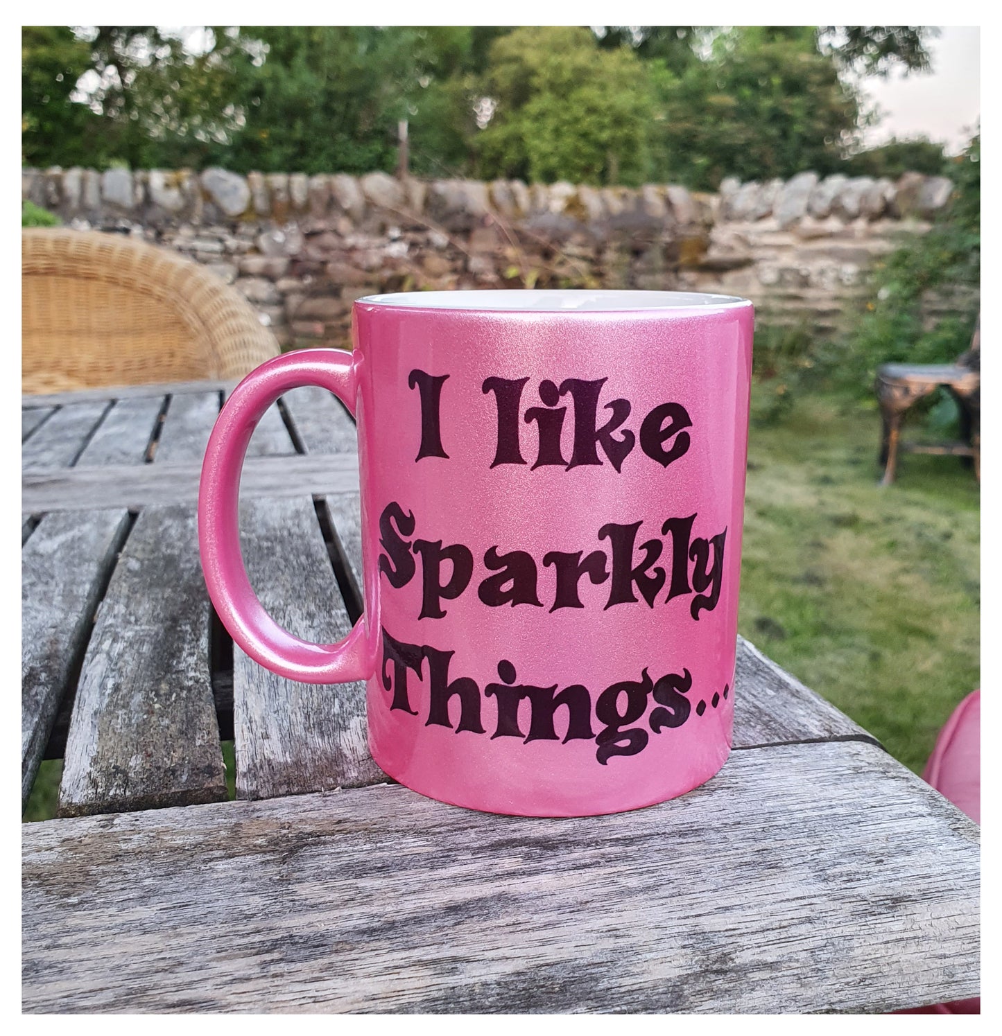 I Like Sparkly Things (and the word C***) - Exclusive Design Ceramic Mug