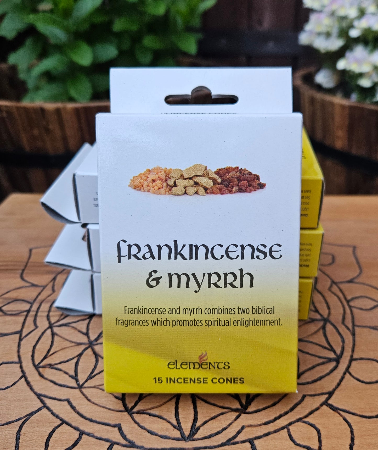 #BS032 Incense Cones - Frankincense and Myrrh