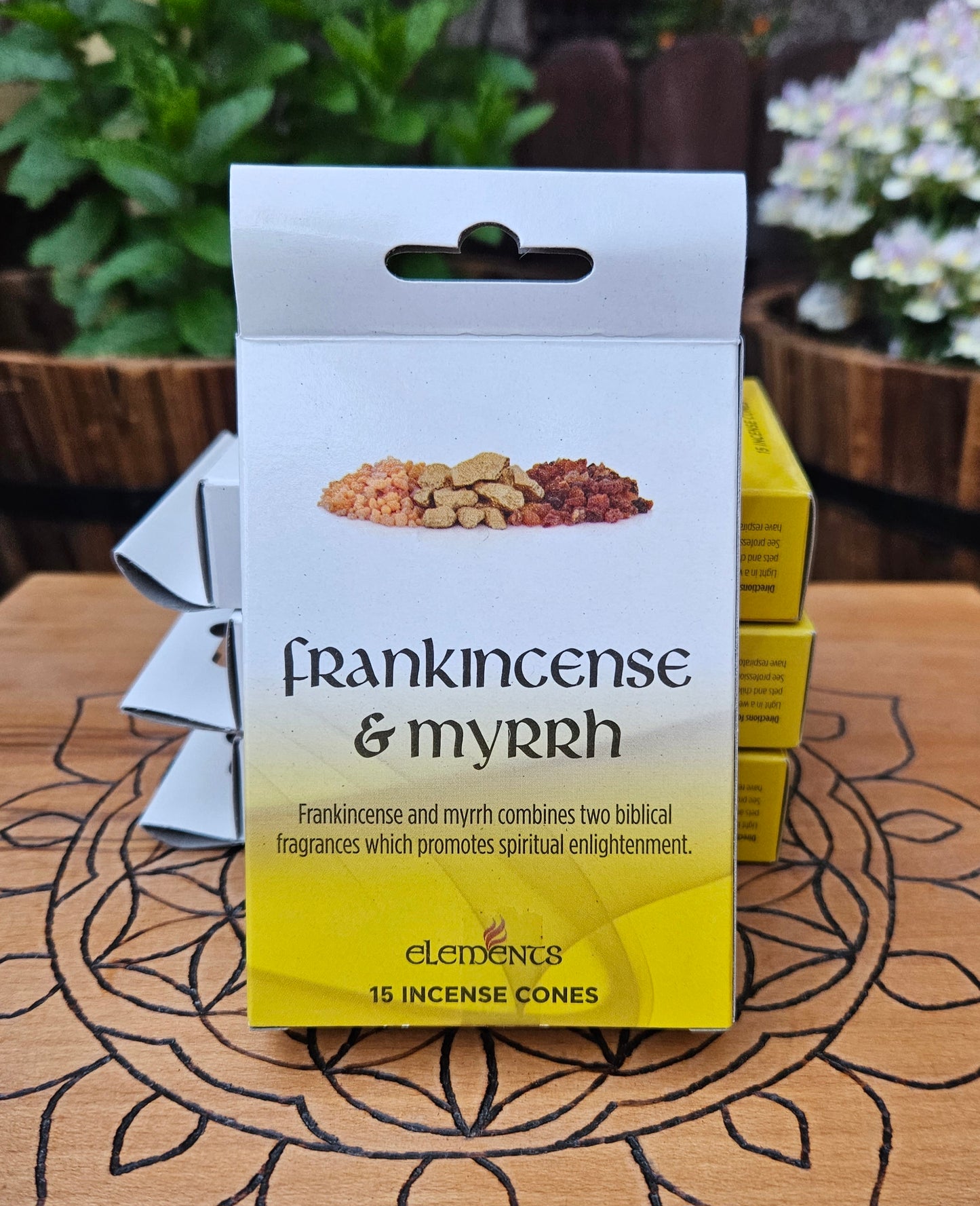 #BS032 Incense Cones - Frankincense and Myrrh