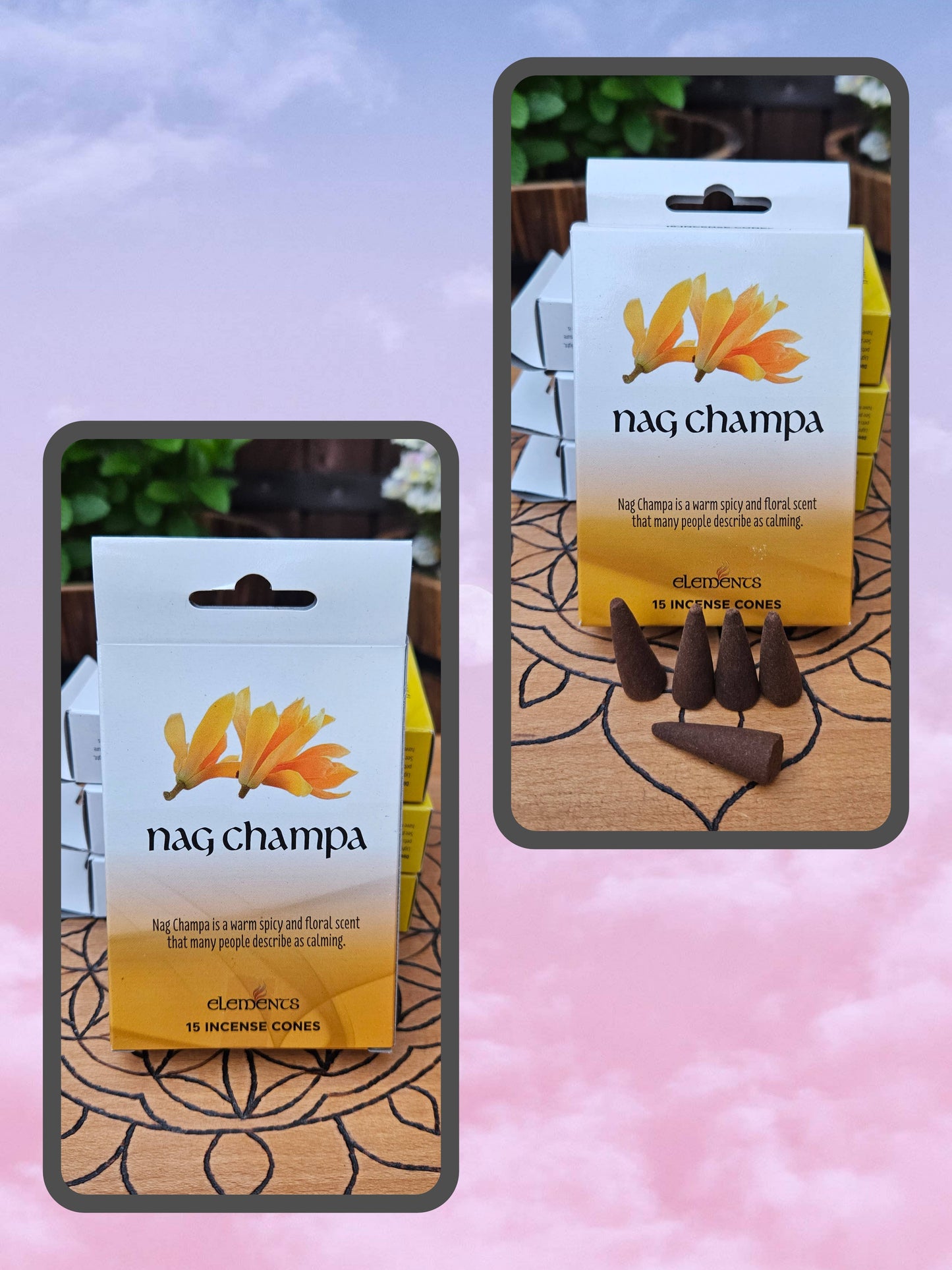 #BS033 Incense Cones - Nag Champa