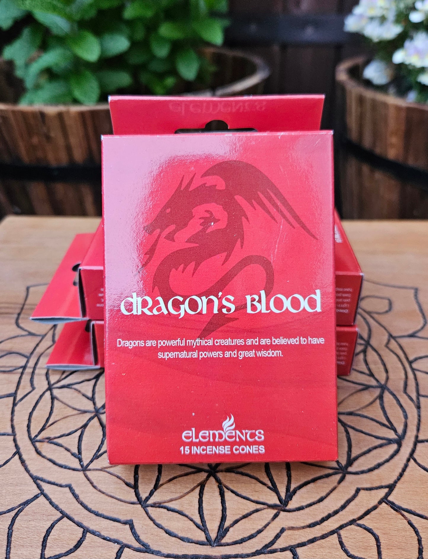 #BS034 Incense Cones - Dragons Blood