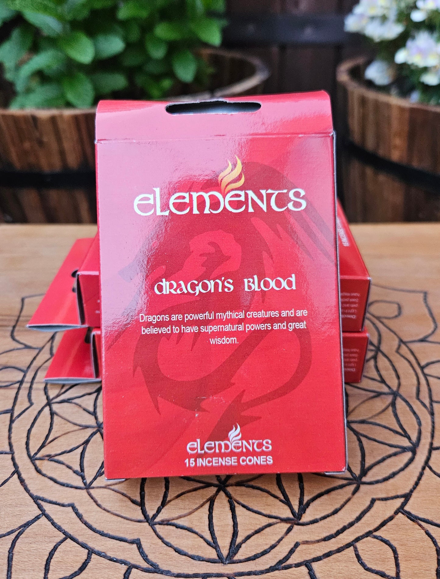 #BS034 Incense Cones - Dragons Blood