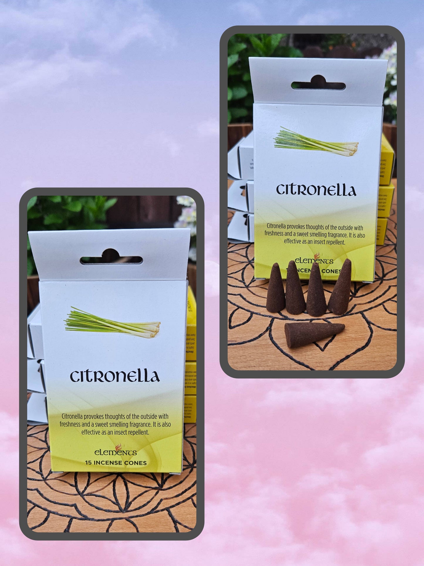 #BS035 Incense Cones - Citronella