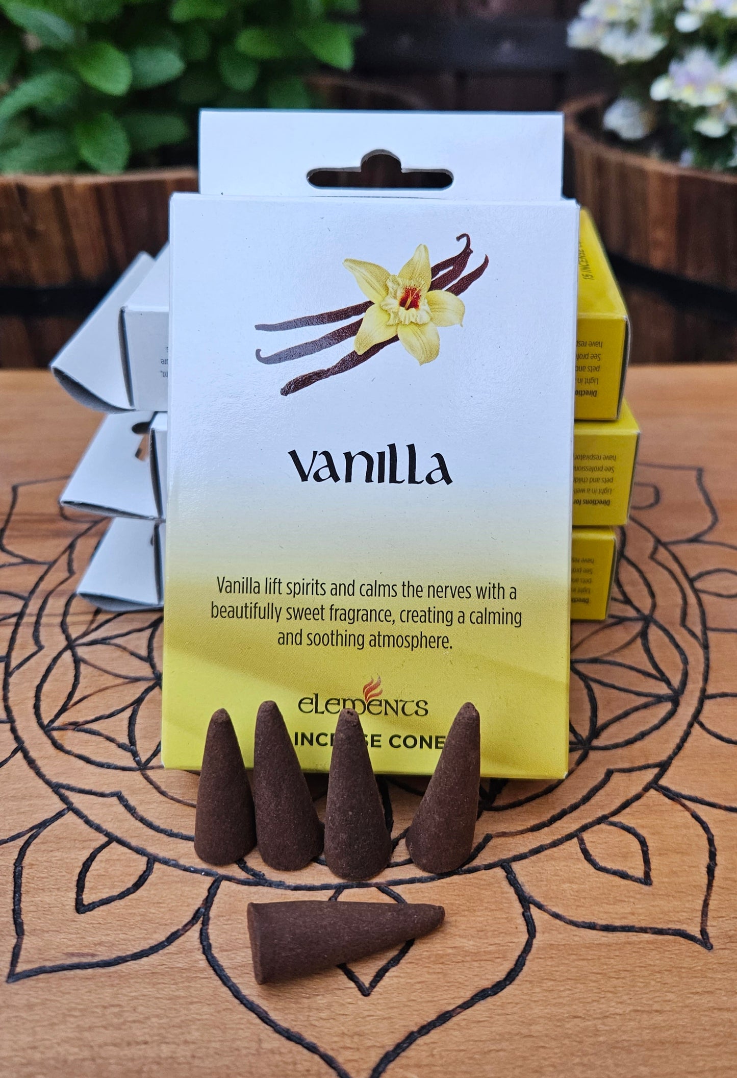 #BS036 Incense Cones - Vanilla