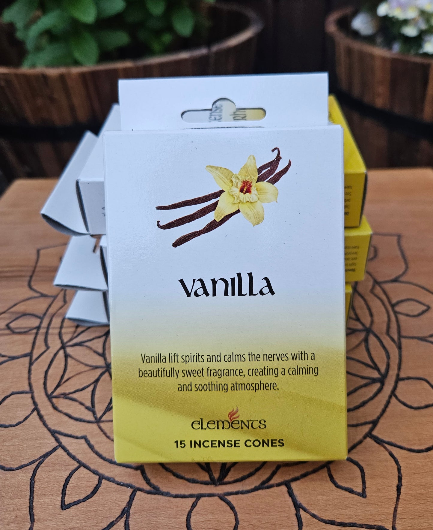 #BS036 Incense Cones - Vanilla