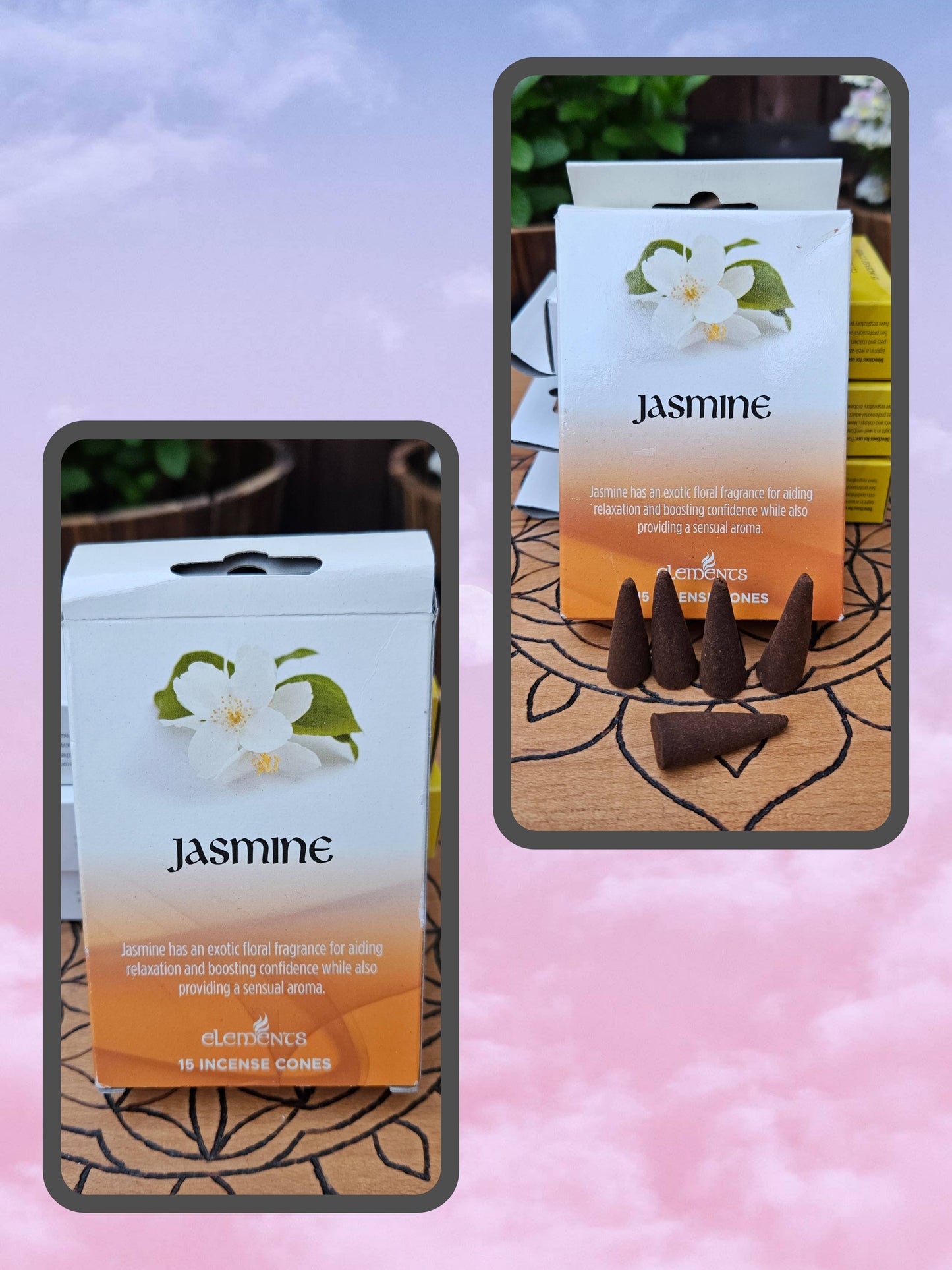 #BS037 Incense Cones - Jasmine