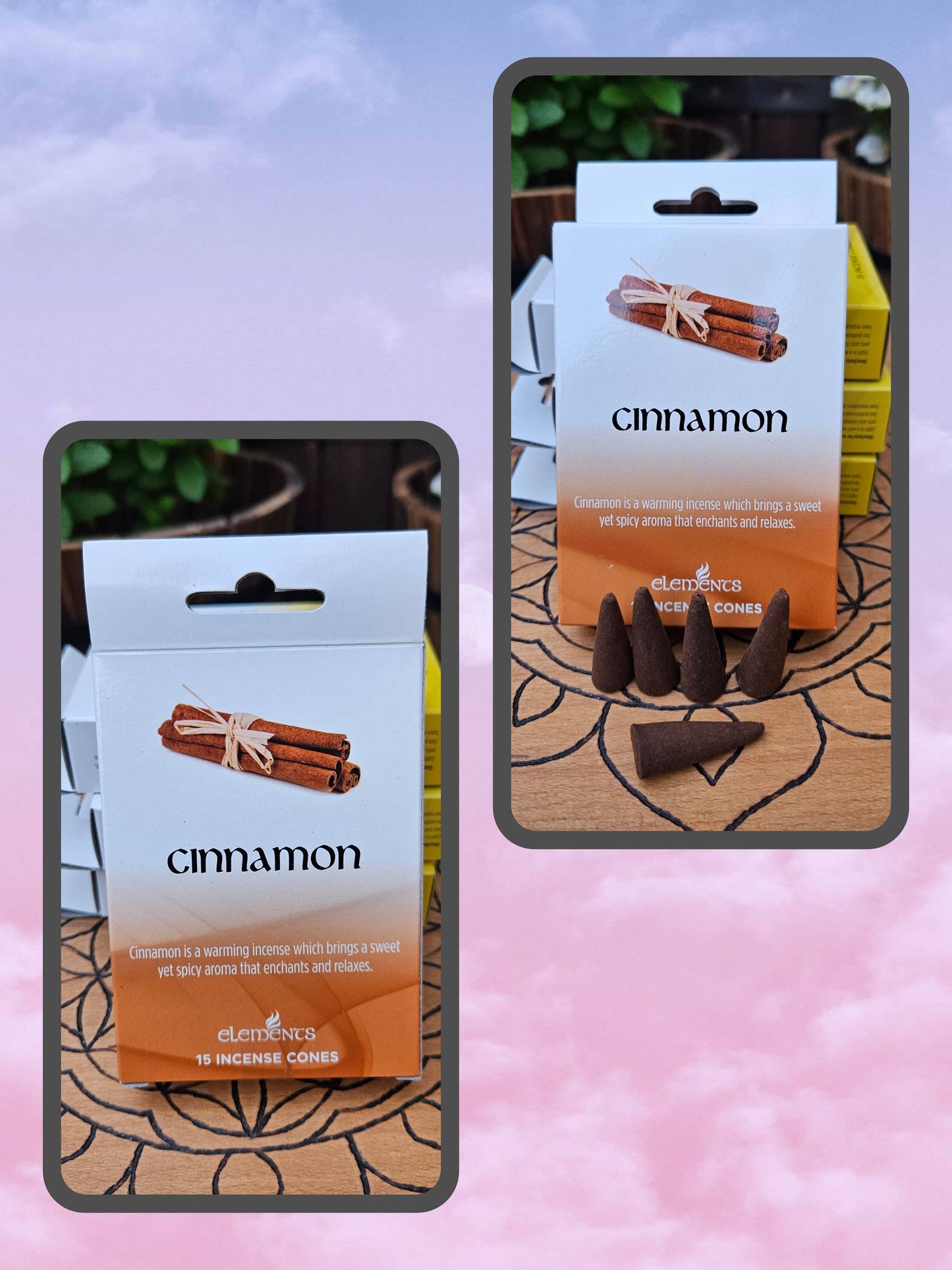 #BS039 Incense Cones - Cinnamon