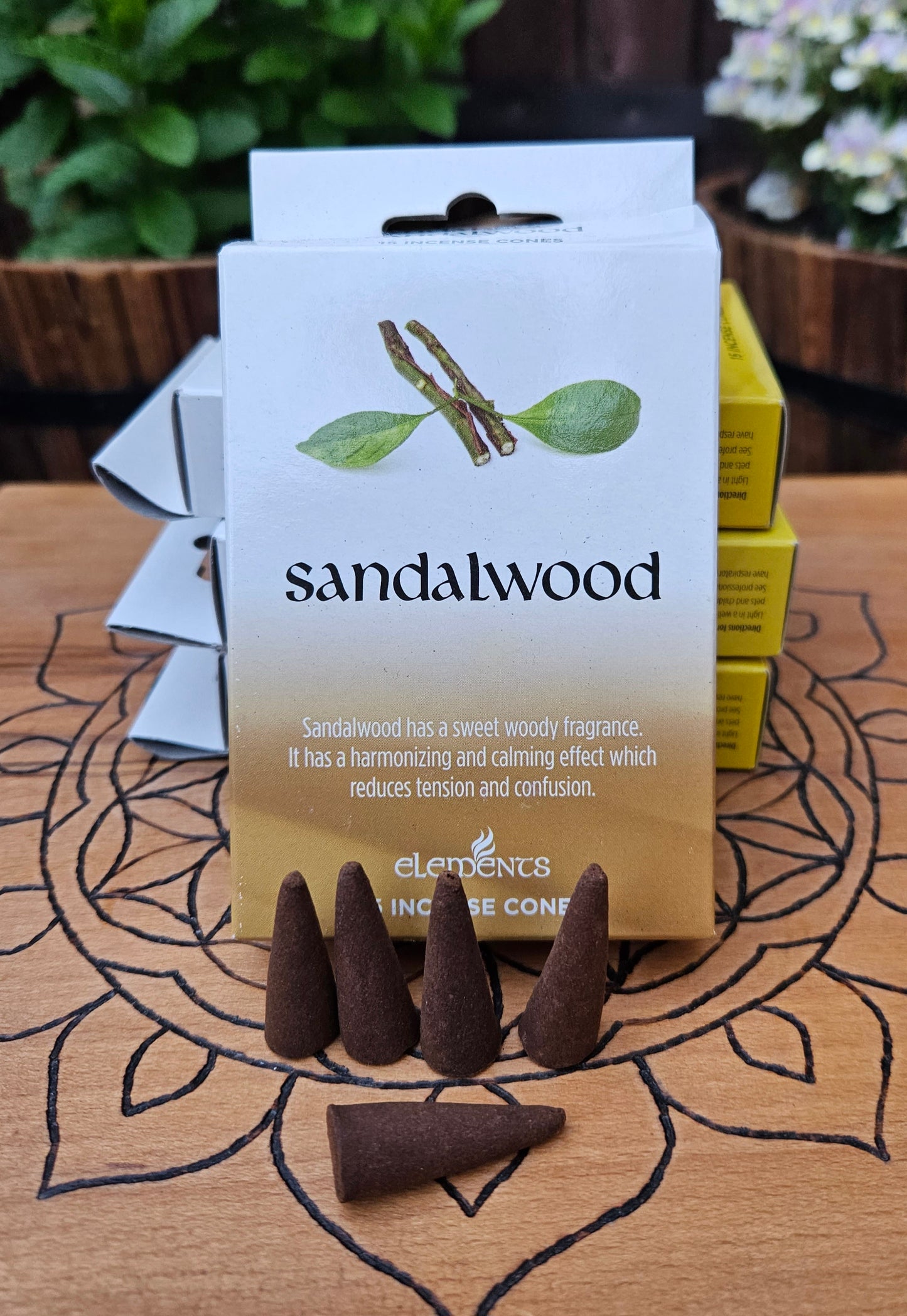 #BS040 Incense Cones -Sandalwood