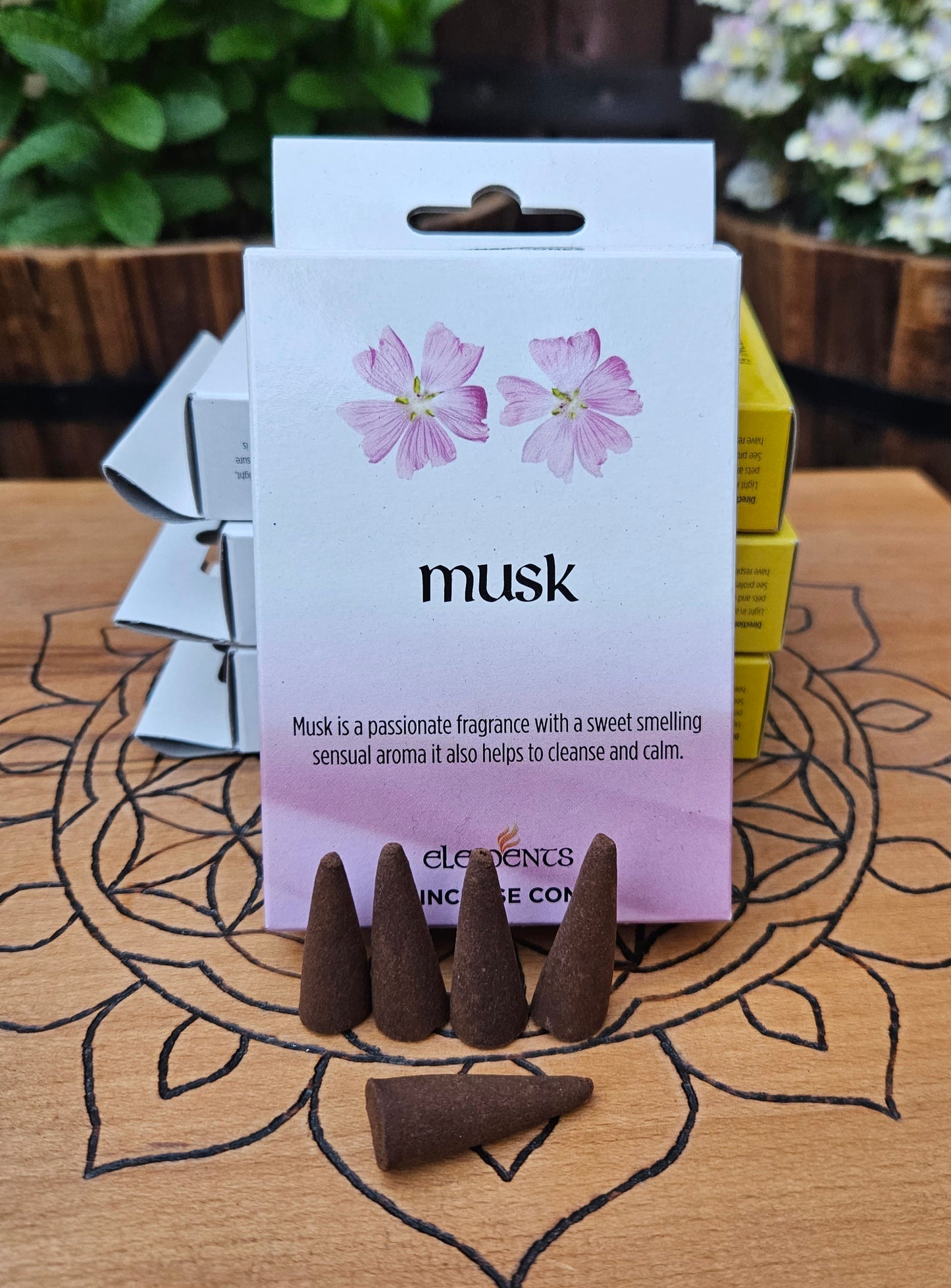 #BS042 Incense Cones - Musk