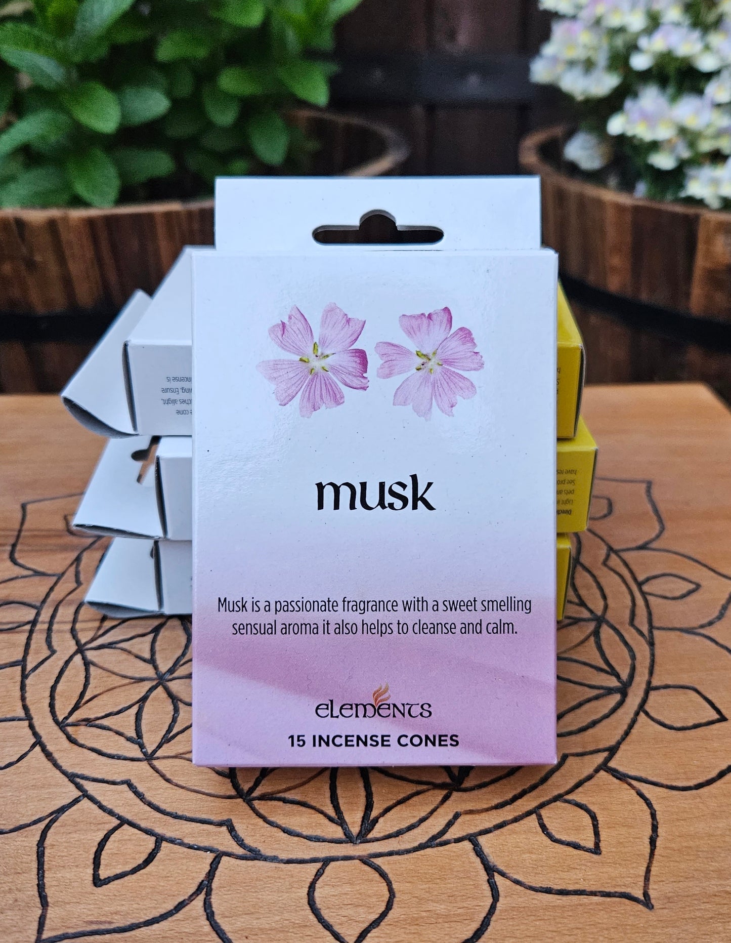 #BS042 Incense Cones - Musk