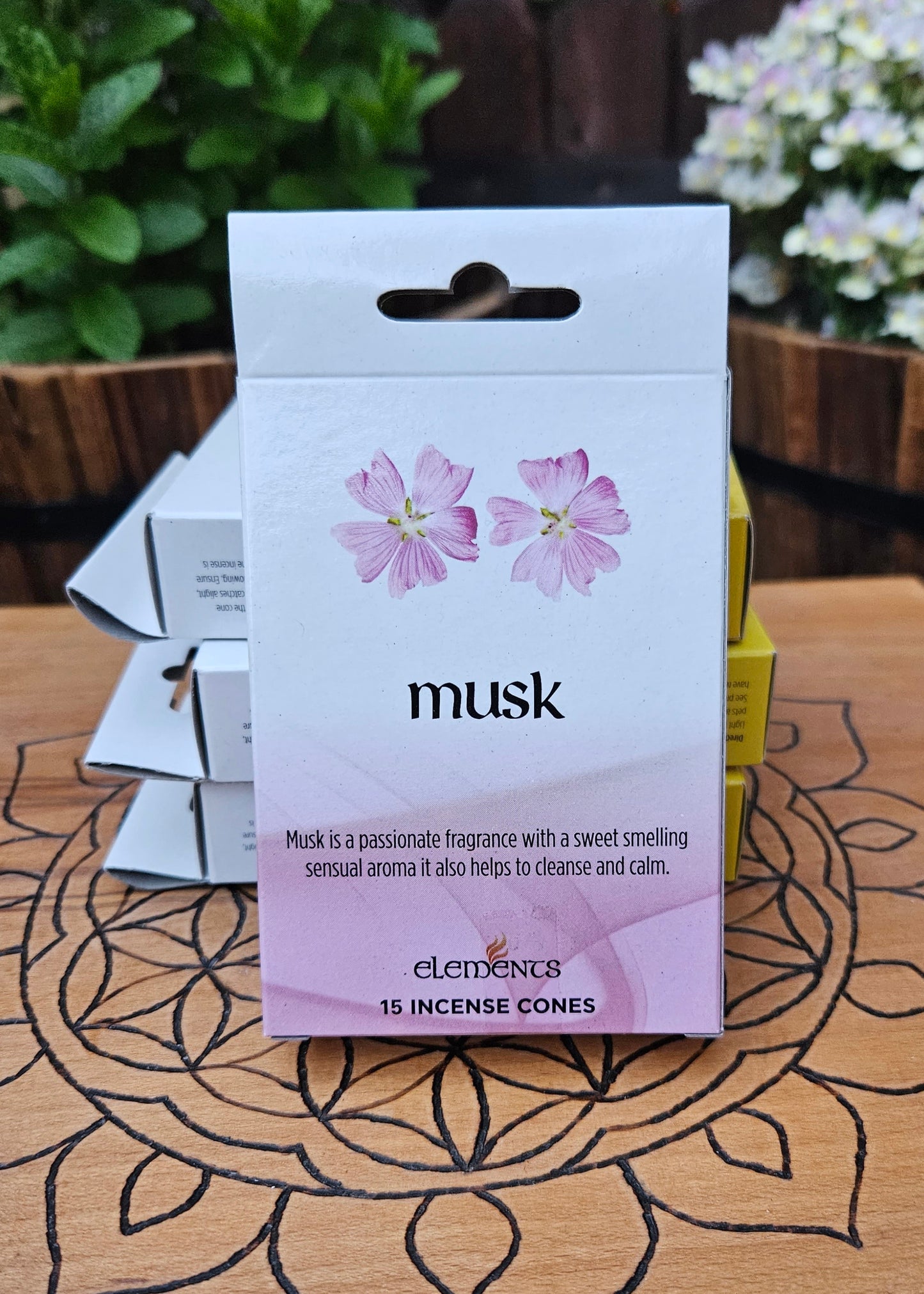 #BS042 Incense Cones - Musk