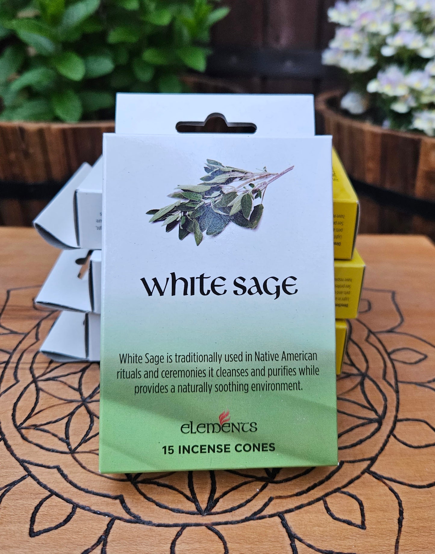 #BS043 Incense Cones - White Sage