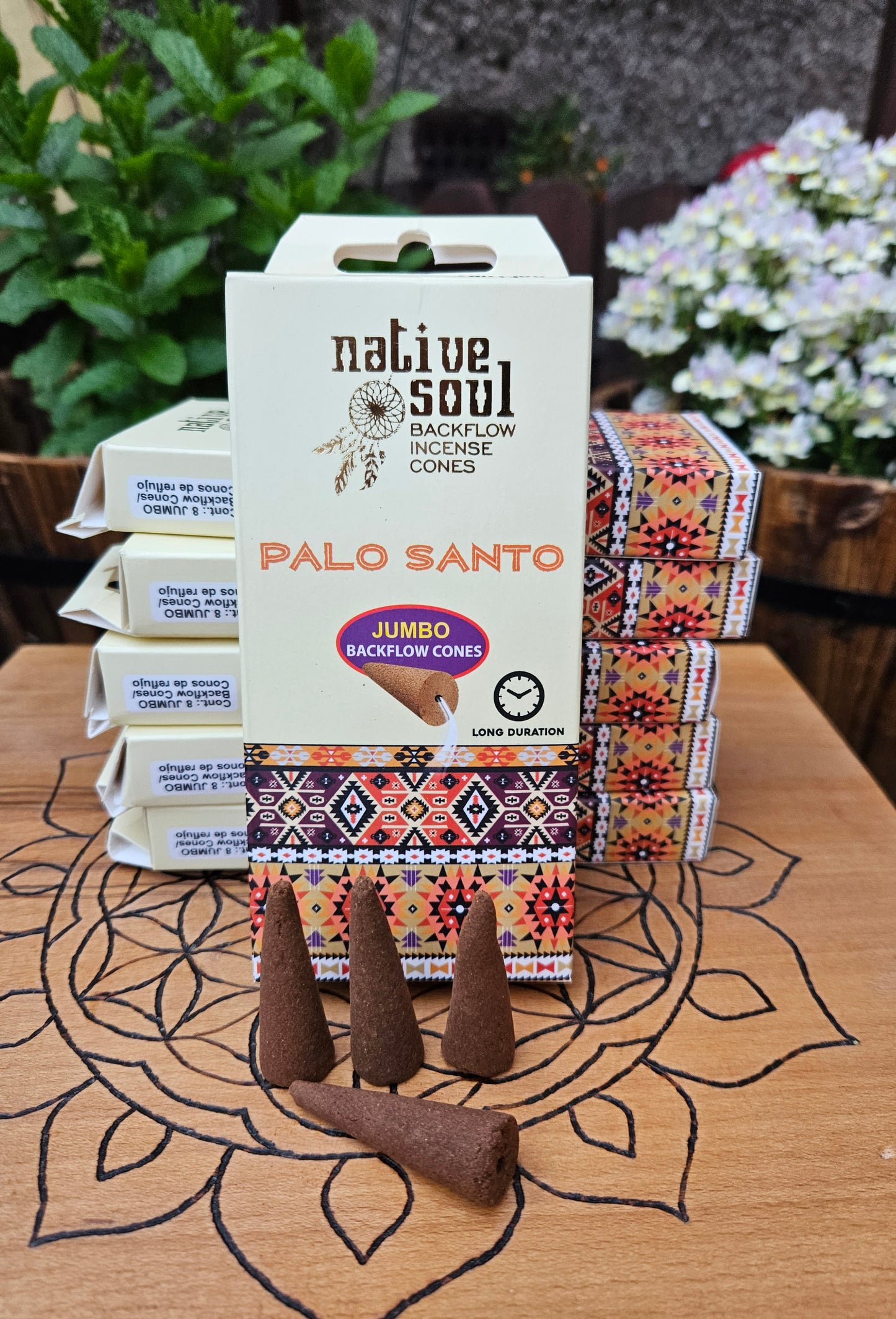 #BS046 XL Incense Cones - Palo Santo