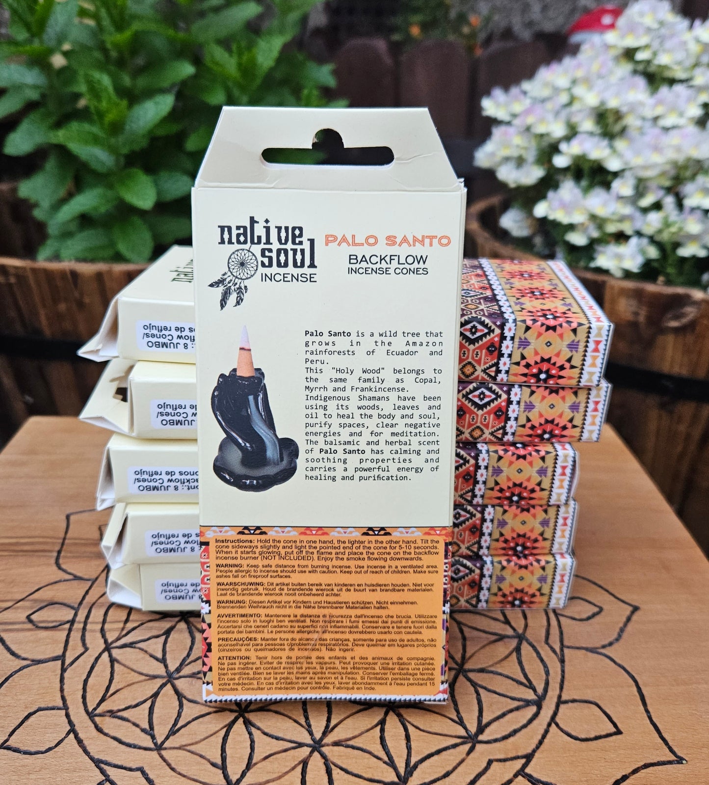 #BS046 XL Incense Cones - Palo Santo