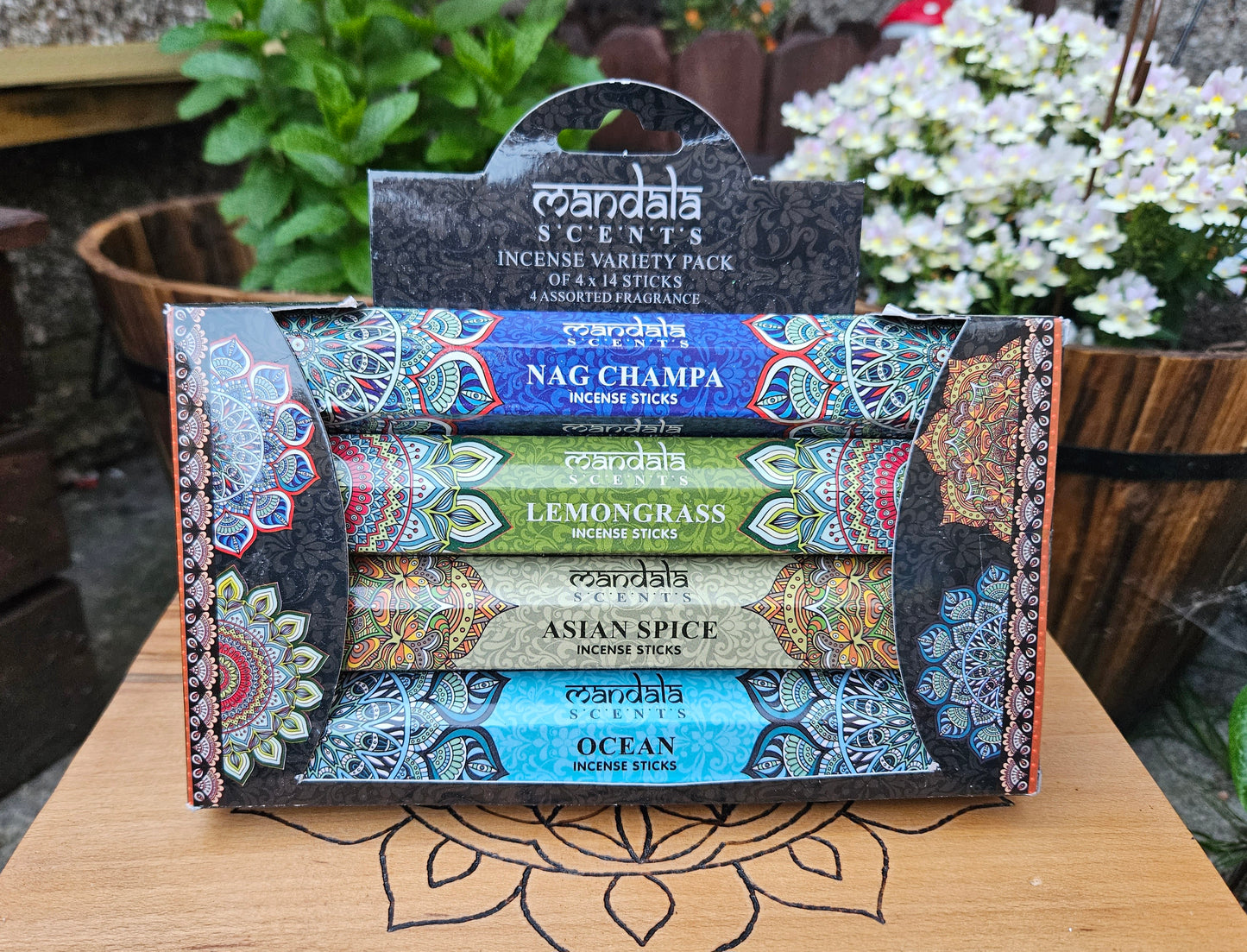 #bs048 Mandala Incense Stick Gift Pack