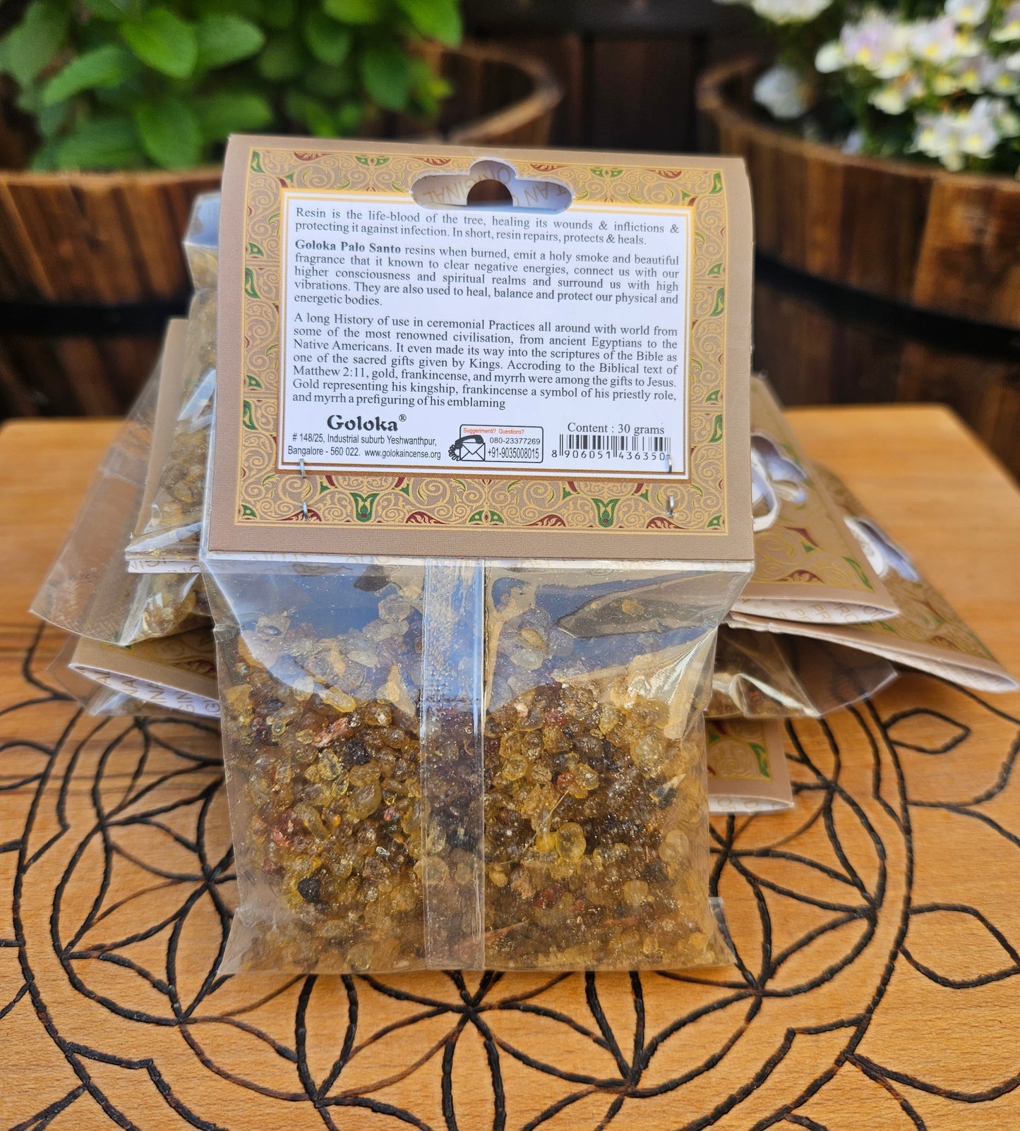 Scented Resin ~ Palo Santo