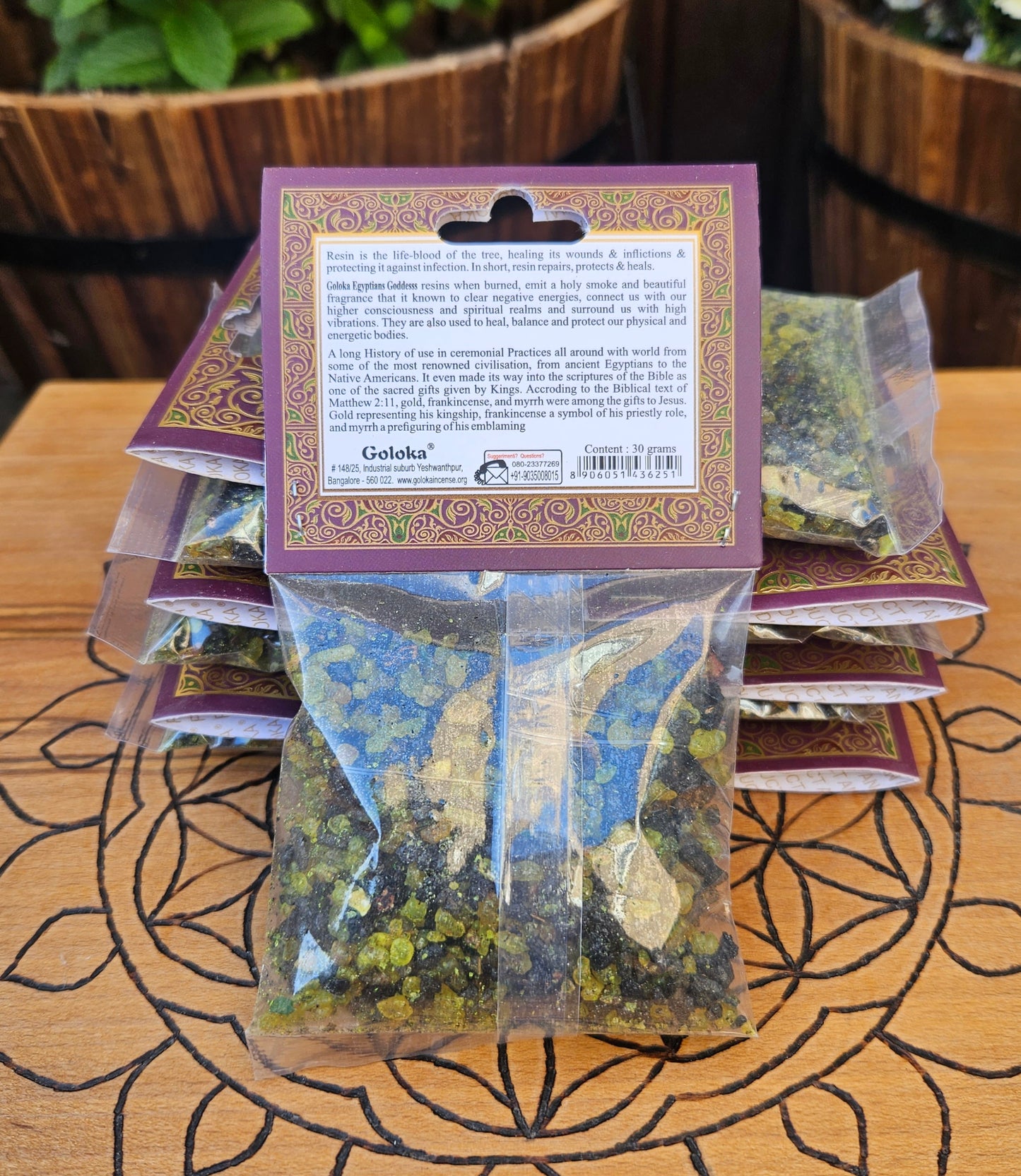 Scented Resin ~ Egyptian Goddess