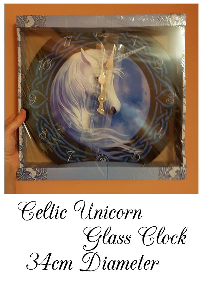Celtic Unicorn Clock
