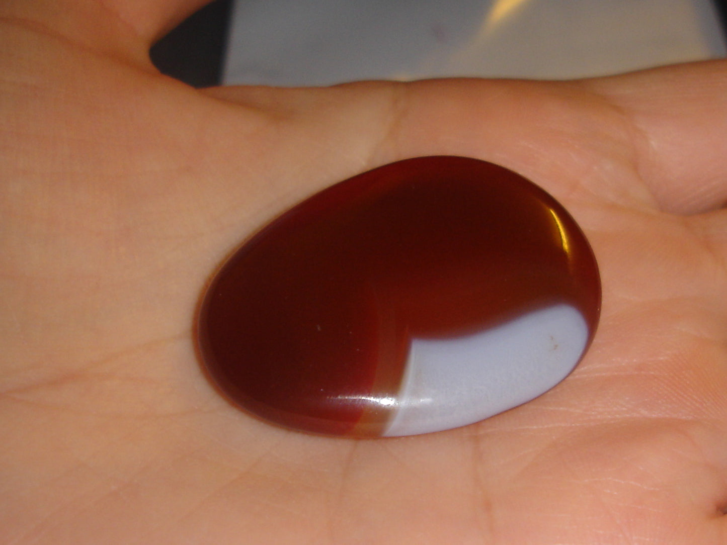 Carnelian Worry Stone