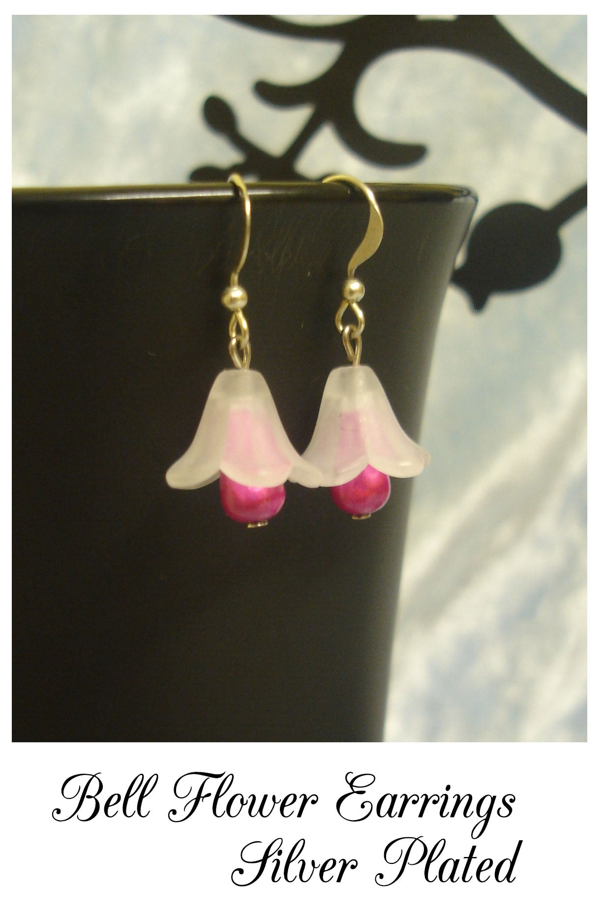 Bell Flower Drop Earrings