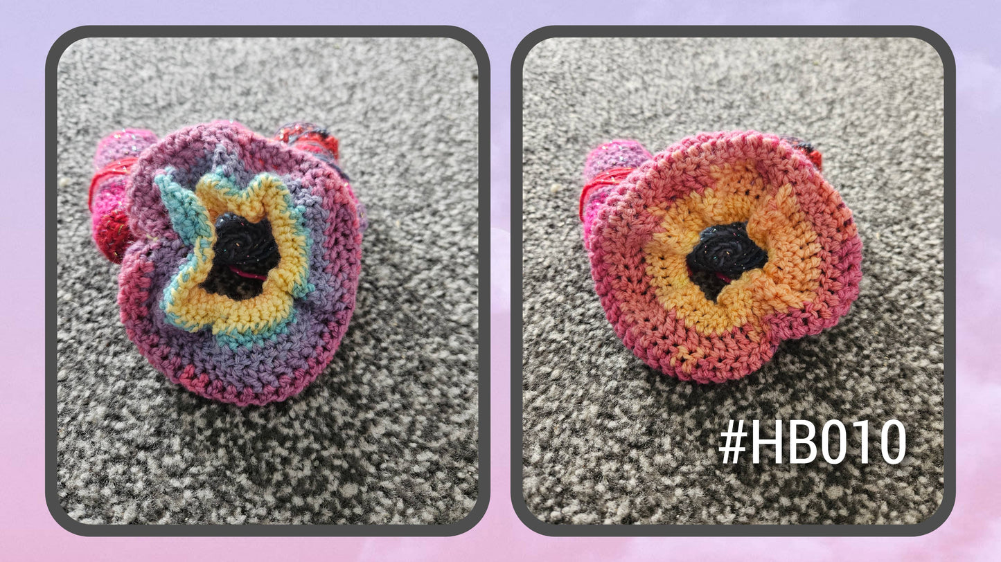 Handmade Scrunchie - Pastel Rainbow