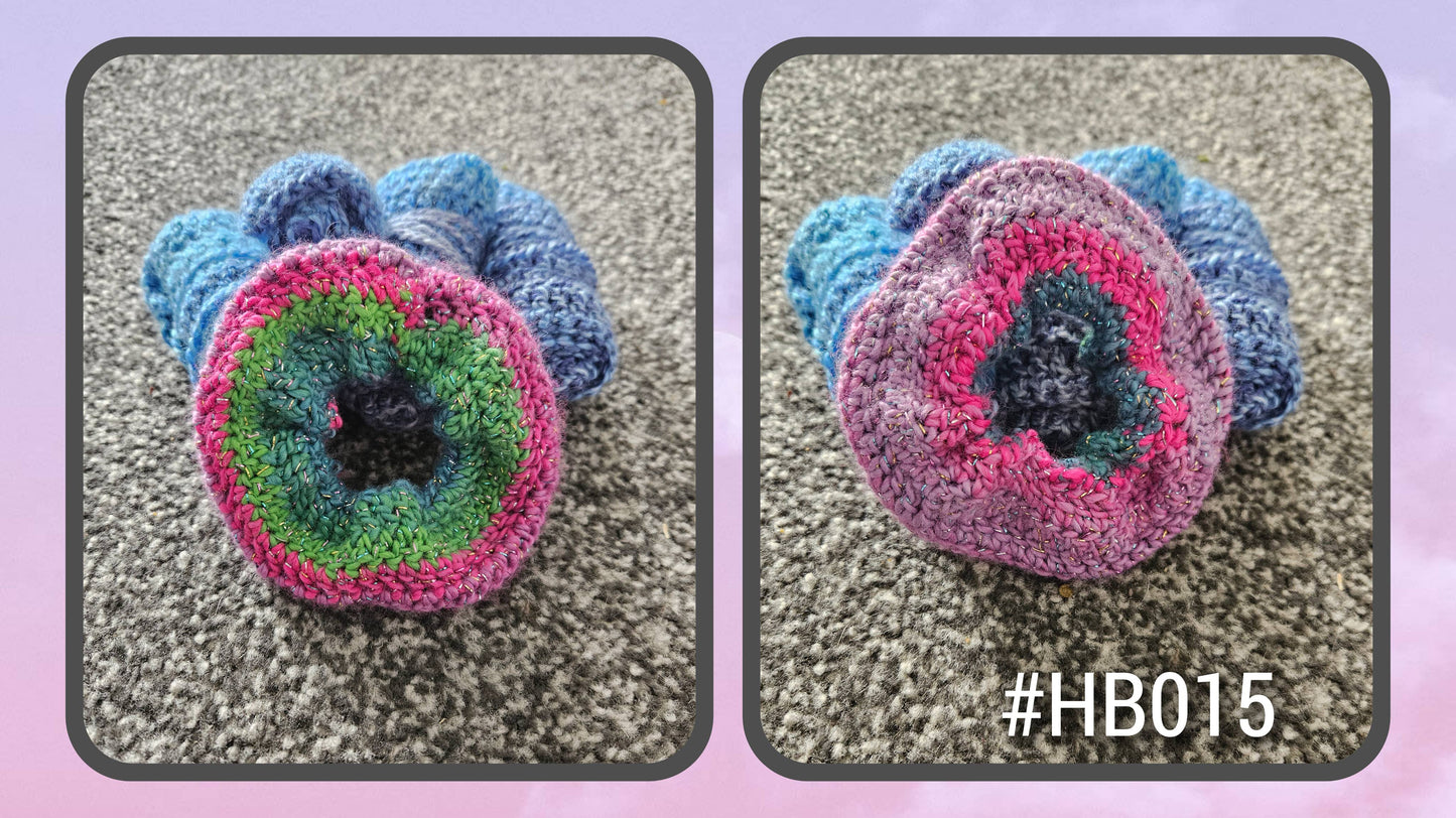 Handmade Scrunchie - Tropical Tones