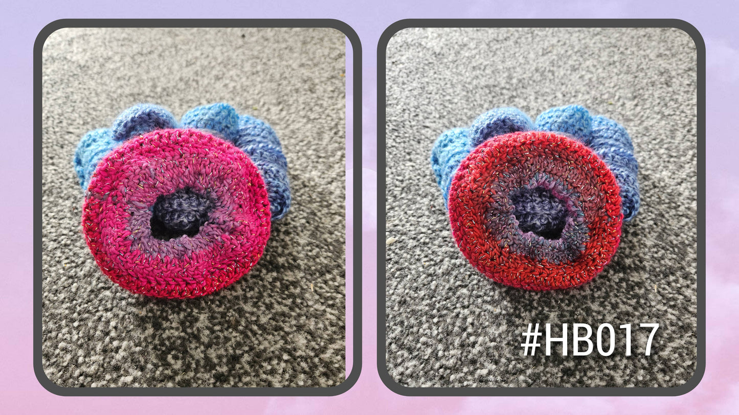Handmade Scrunchie - Tropical Tones