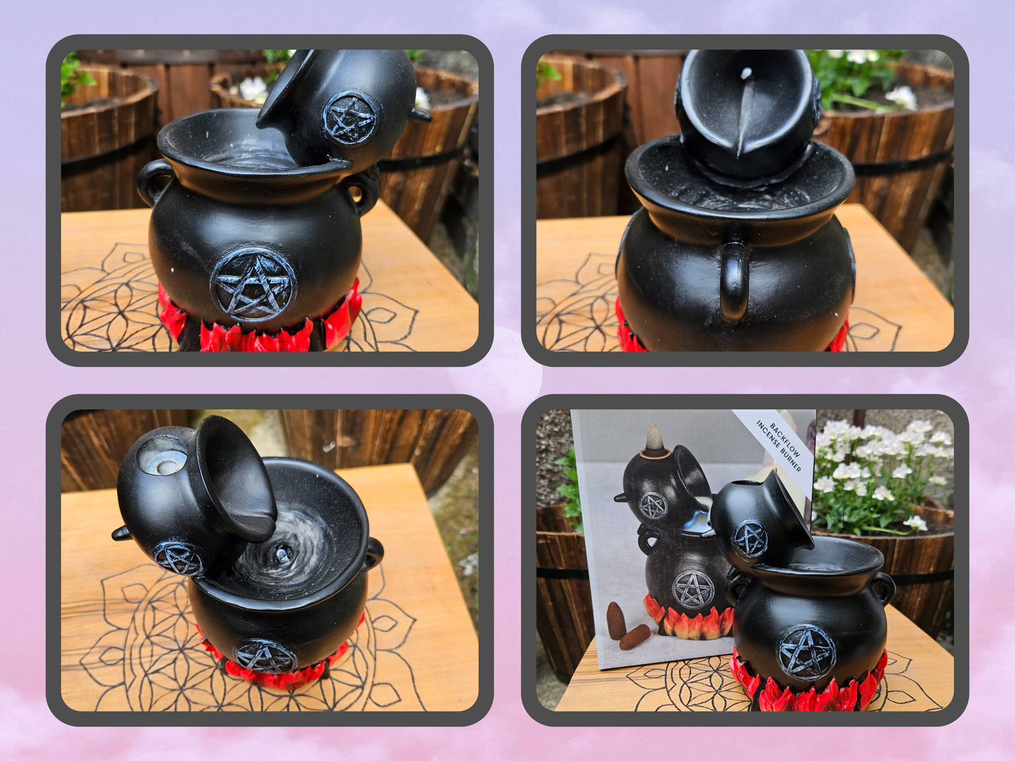 Cauldron Backlflow Burner