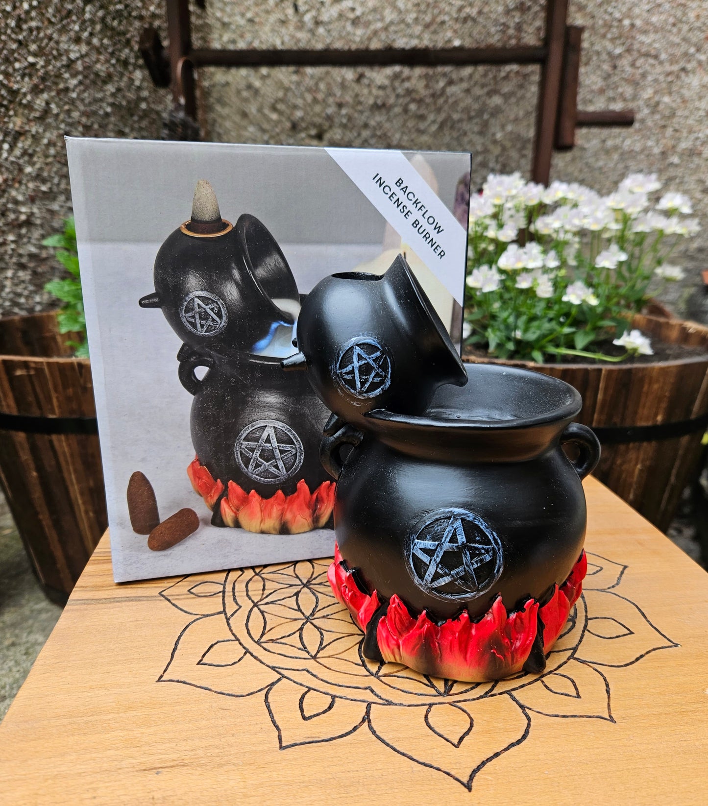 Cauldron Backlflow Burner
