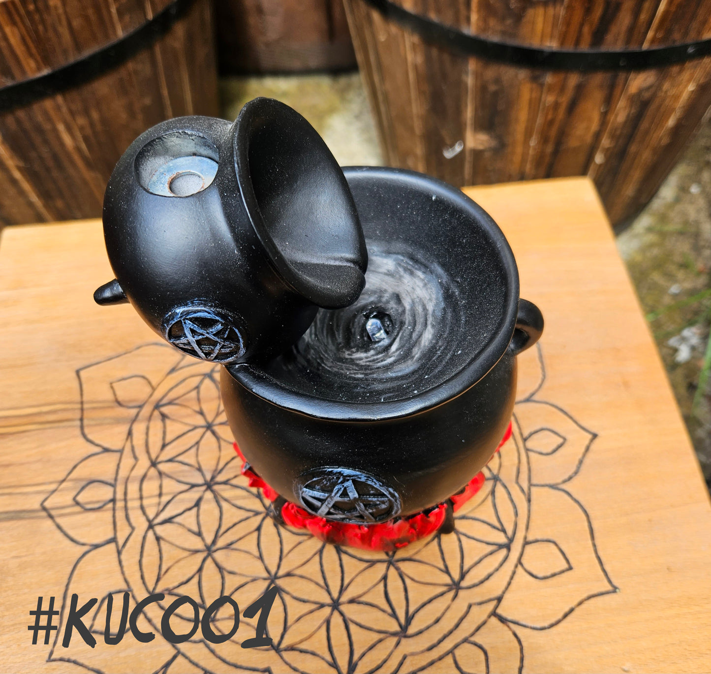 Cauldron Backlflow Burner