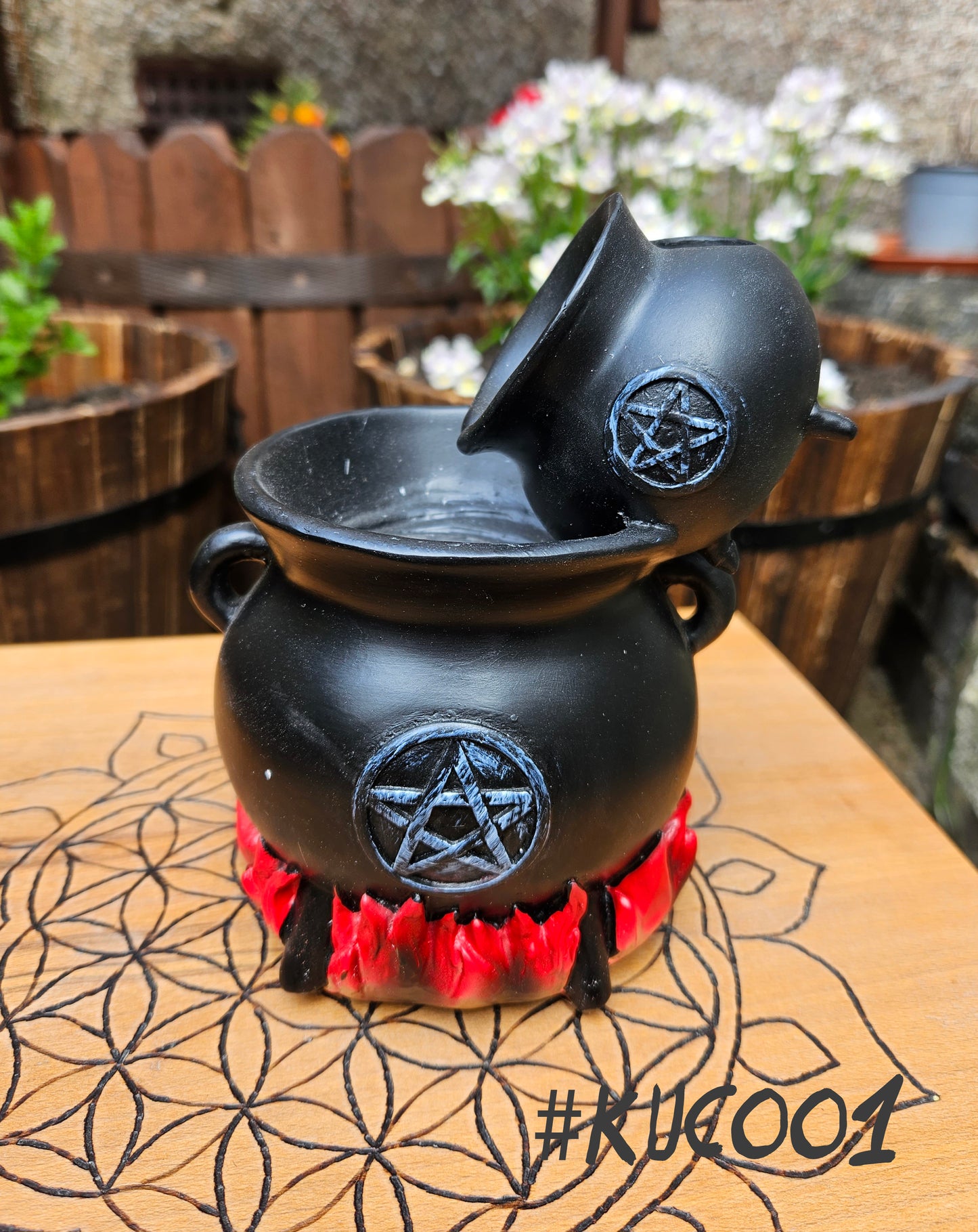 Cauldron Backlflow Burner