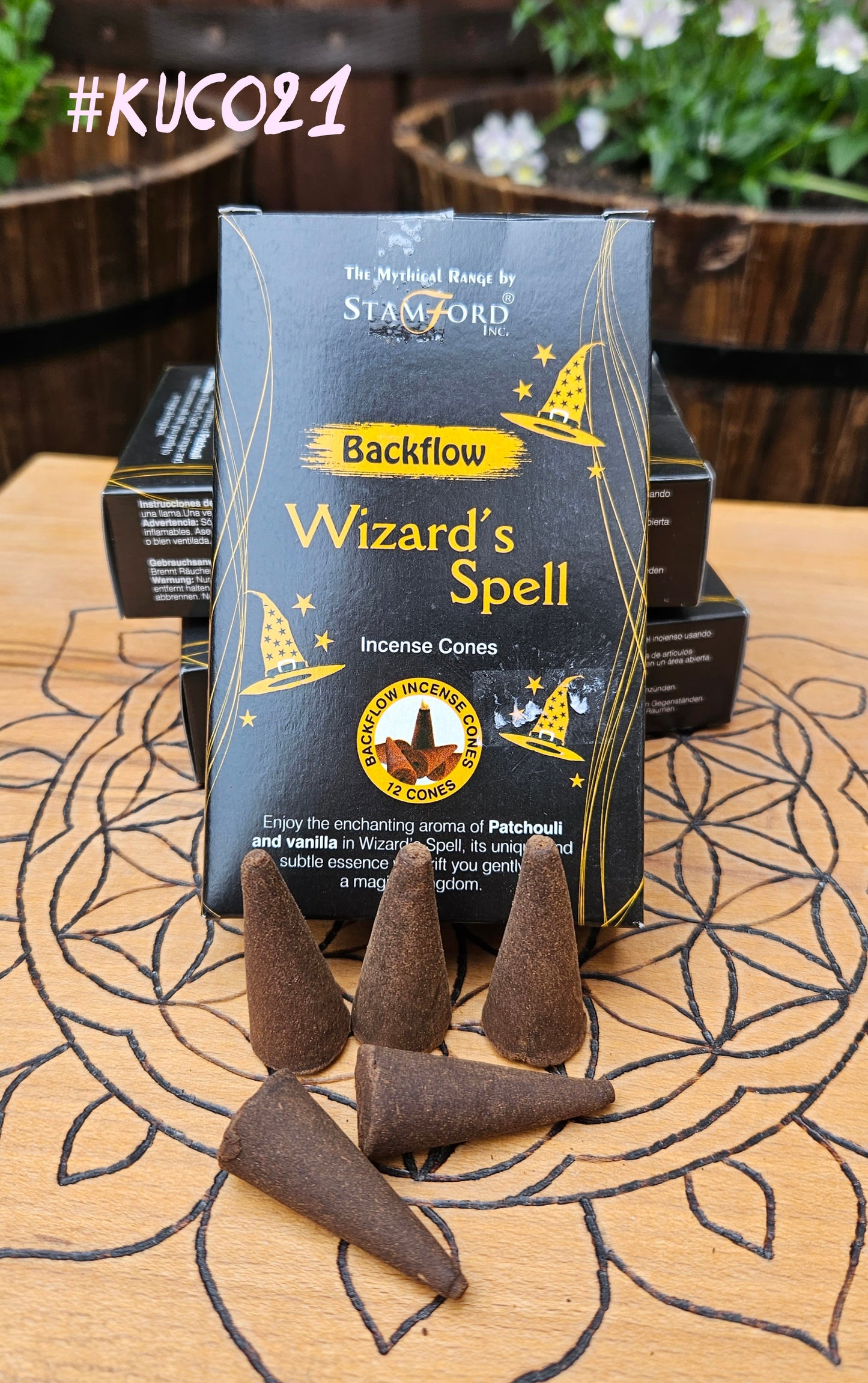 Stamford Blended Backflow Cones - Dragon, Witch, Wizard, Vampire