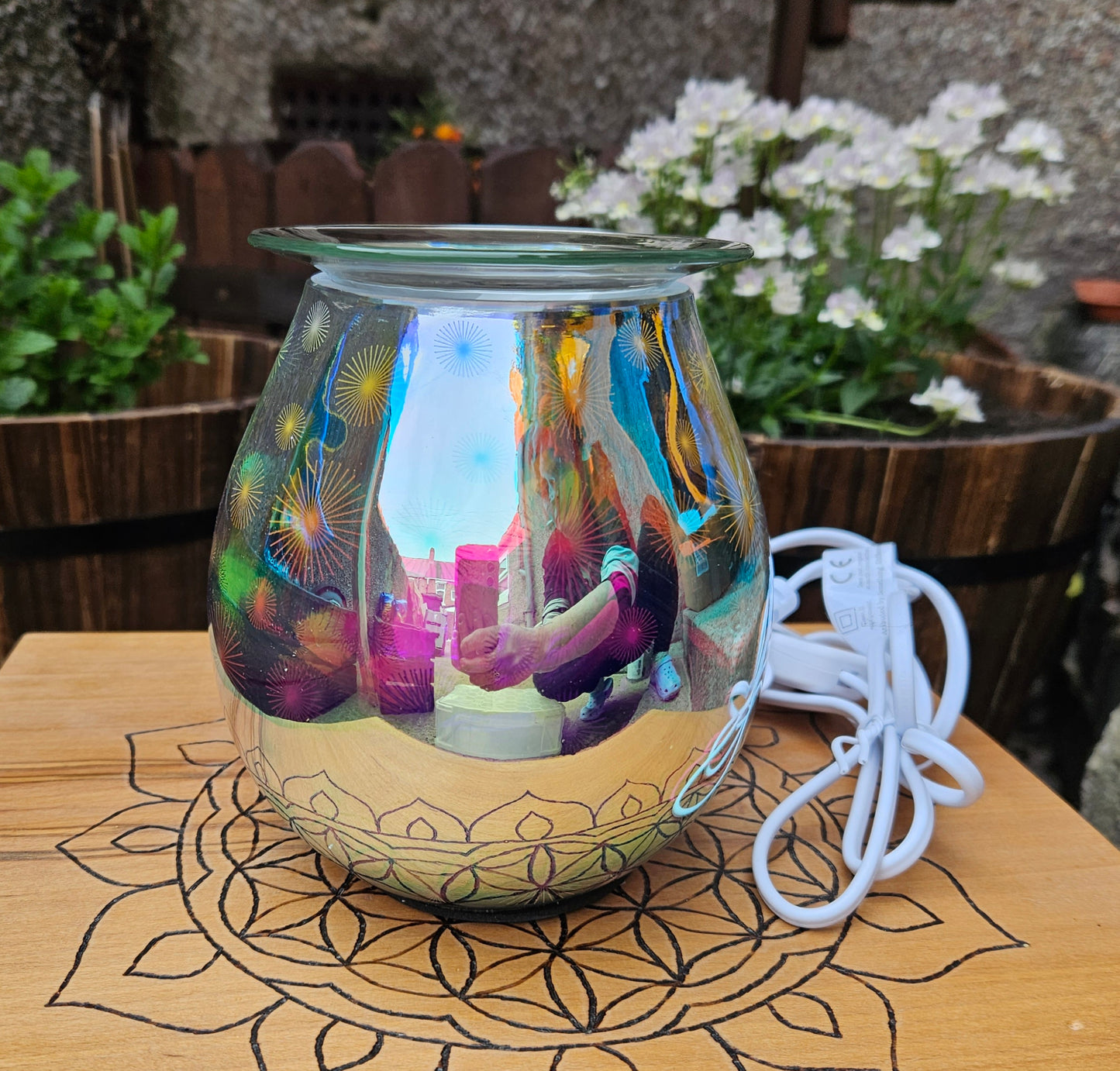 #KUC025 Holographic Oil Burner
