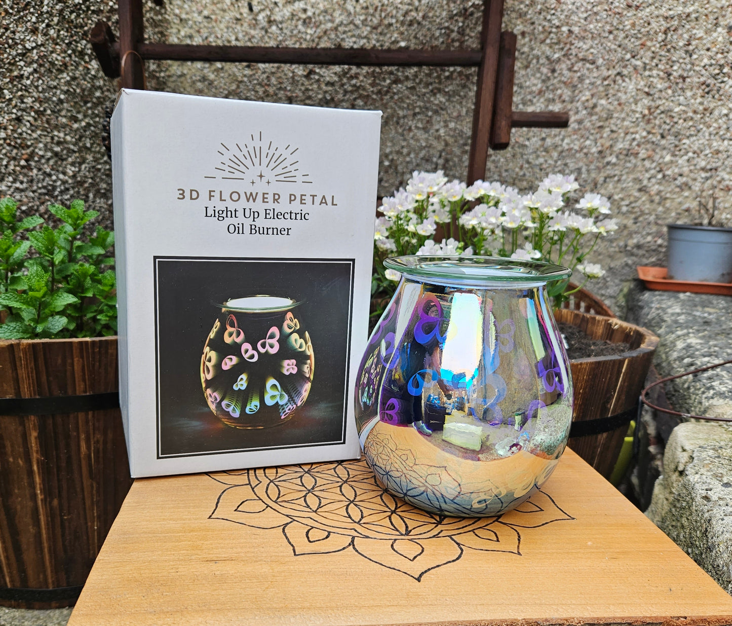 #KUC026 Holographic Oil Burner