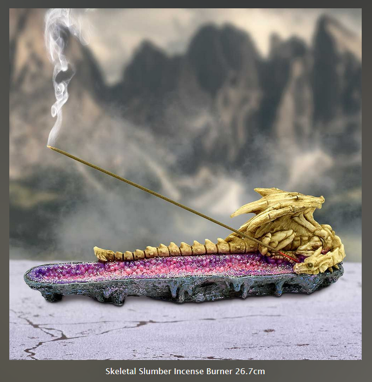 Nemesis Now ~ Skeletal Slumber Incense Burner