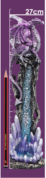 Nemesis Now ~ Mythic Crystal Incense Holder