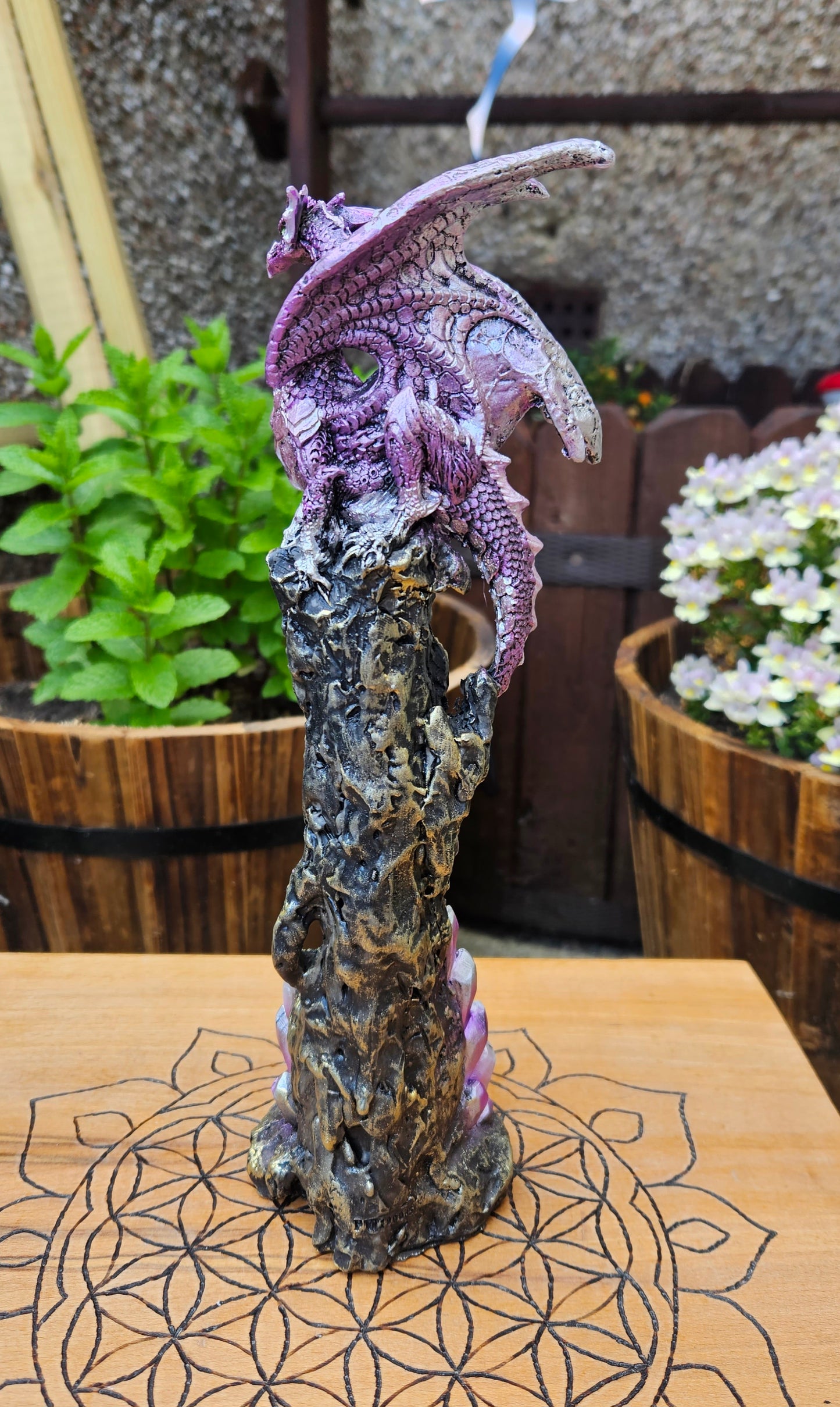 Nemesis Now ~ Mythic Crystal Incense Holder