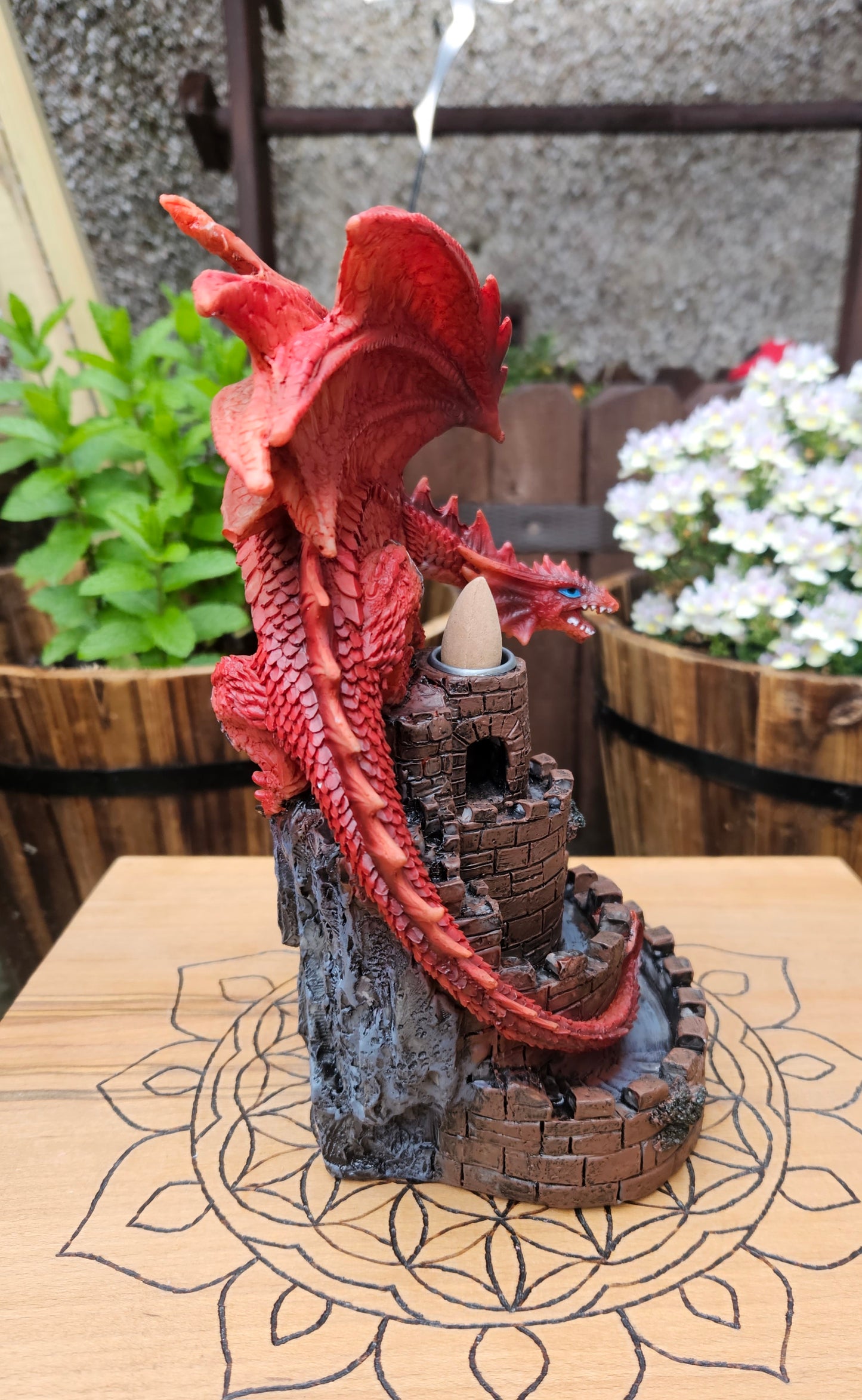 Nemesis Now ~ Crimson Keep Backflow Burner