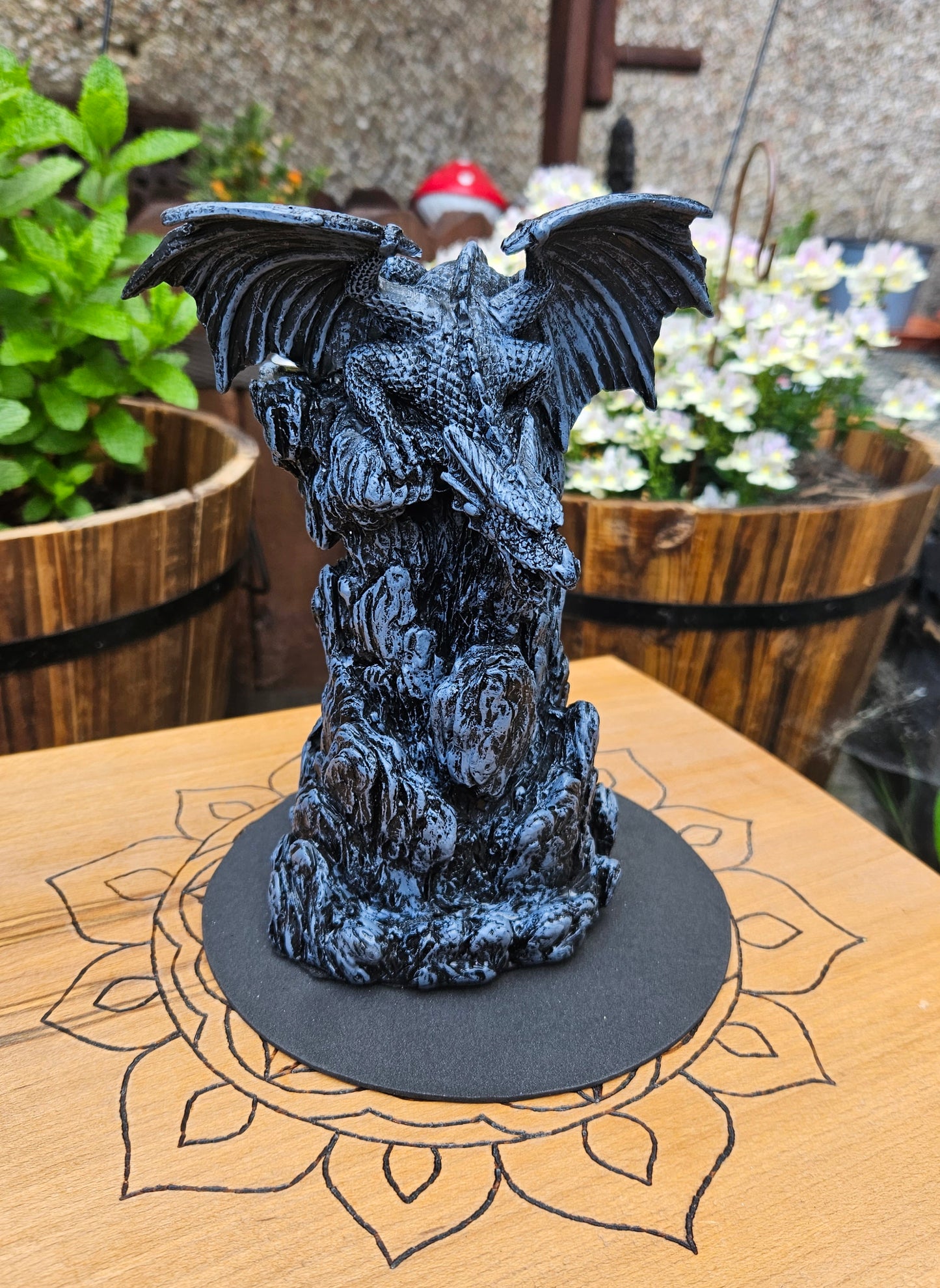 Nemesis Now ~ Dragon Incense Tower Backflow Burner