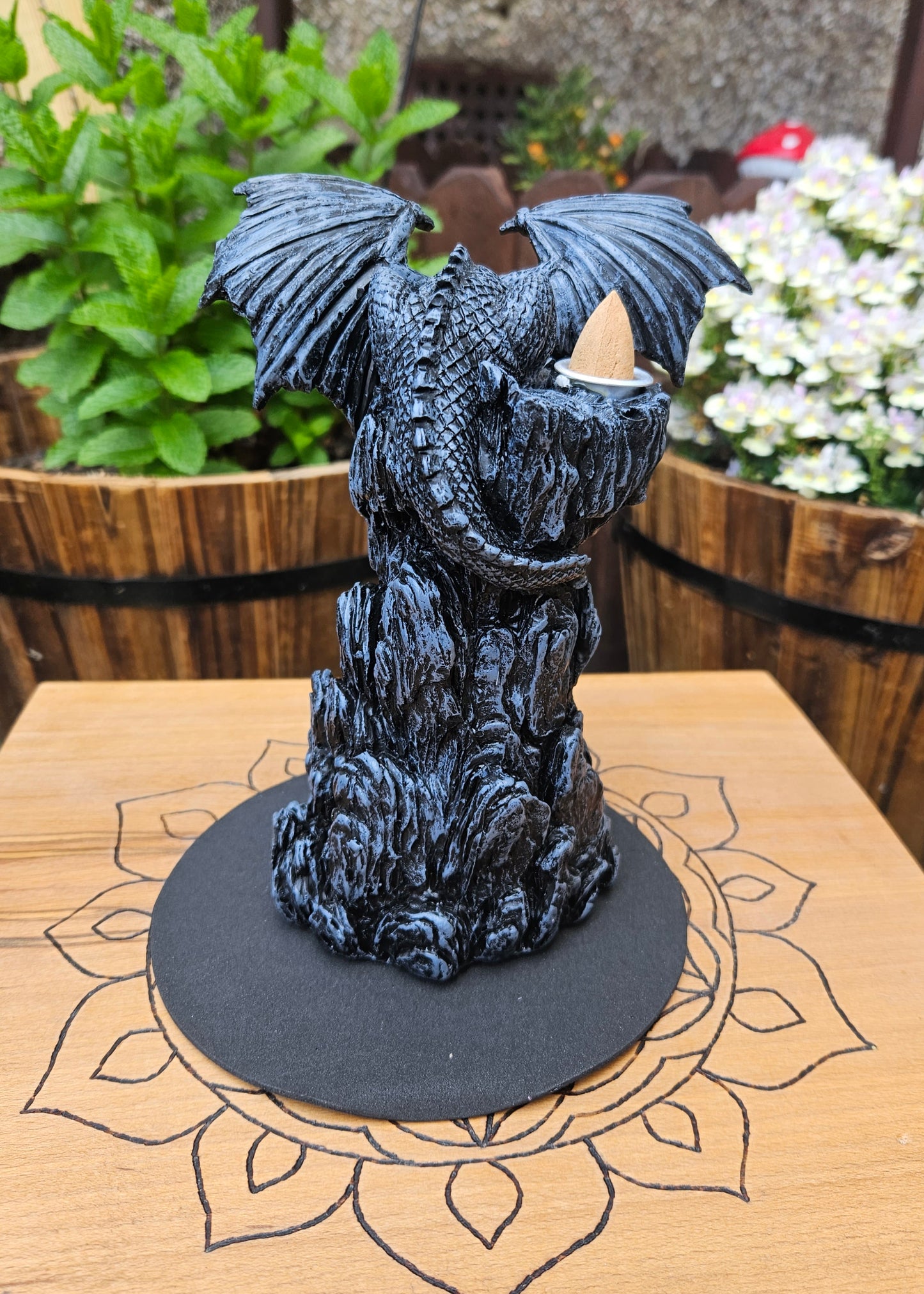 Nemesis Now ~ Dragon Incense Tower Backflow Burner