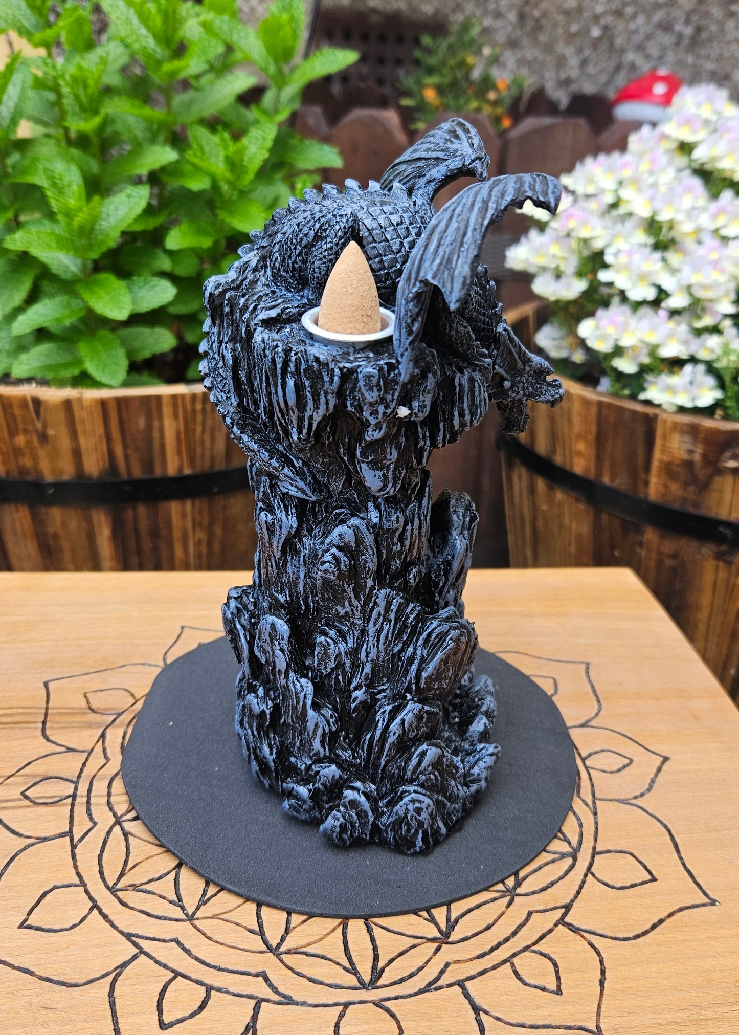 Nemesis Now ~ Dragon Incense Tower Backflow Burner