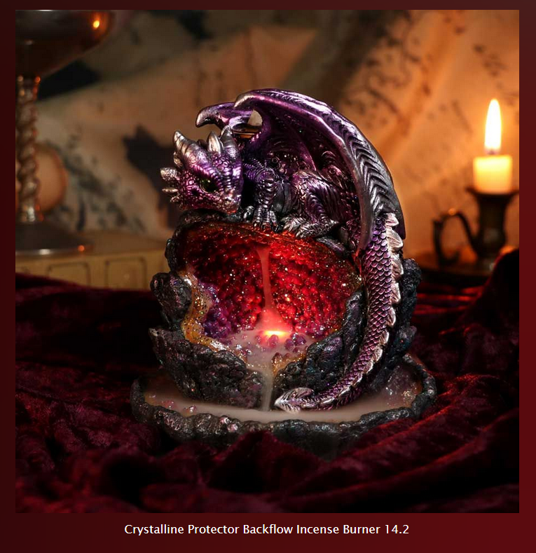 Nemesis Now ~ Crystalline Protector Backflow ~ New and Boxed
