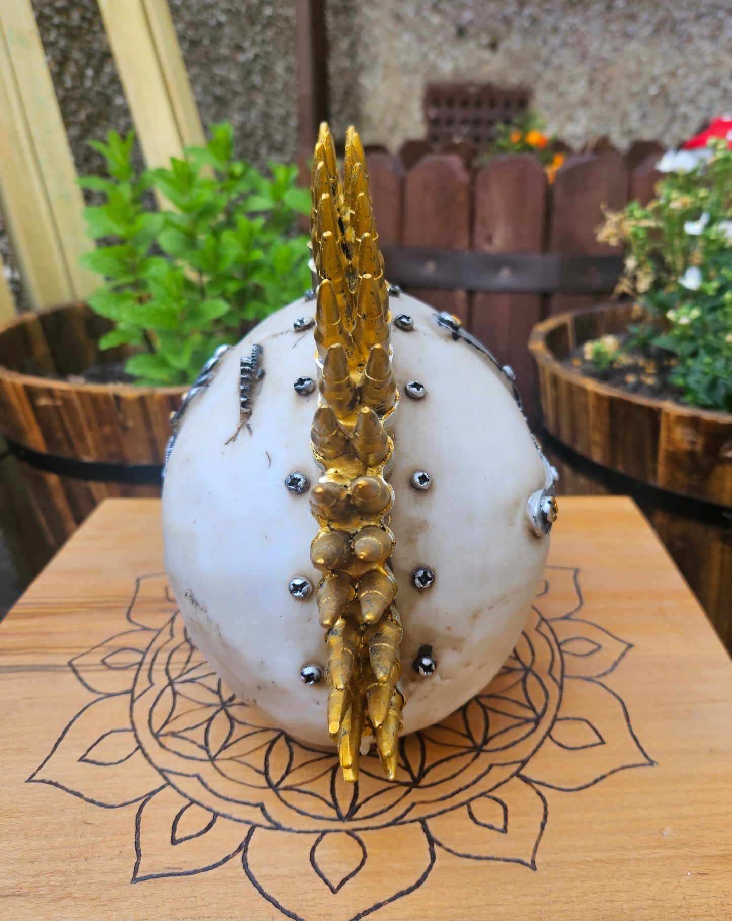 Bullet Skull Ornament - Nemesis Now - Ex Display