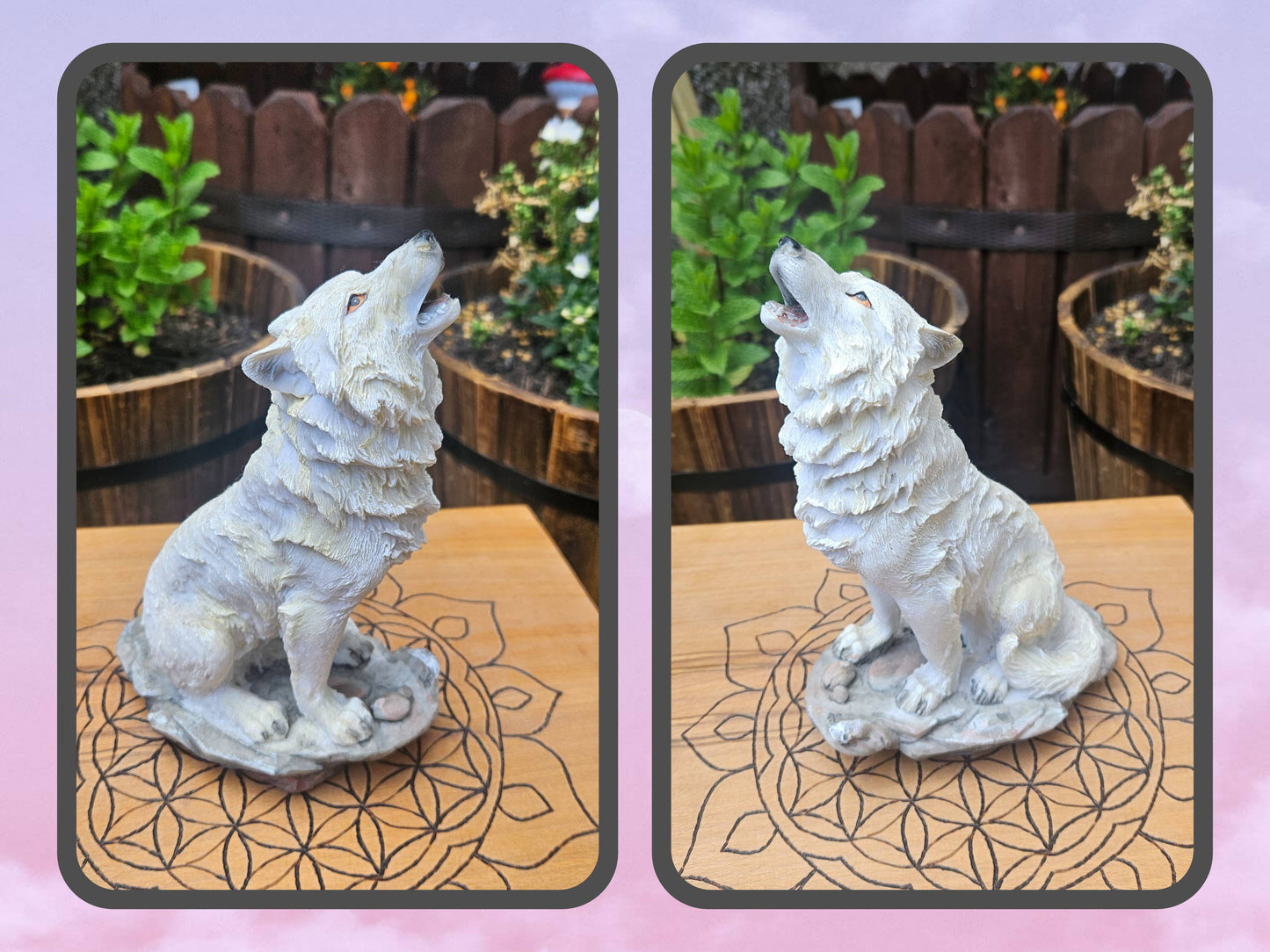 Storms Cry Wolf Ornament - Nemesis Now - Ex Display