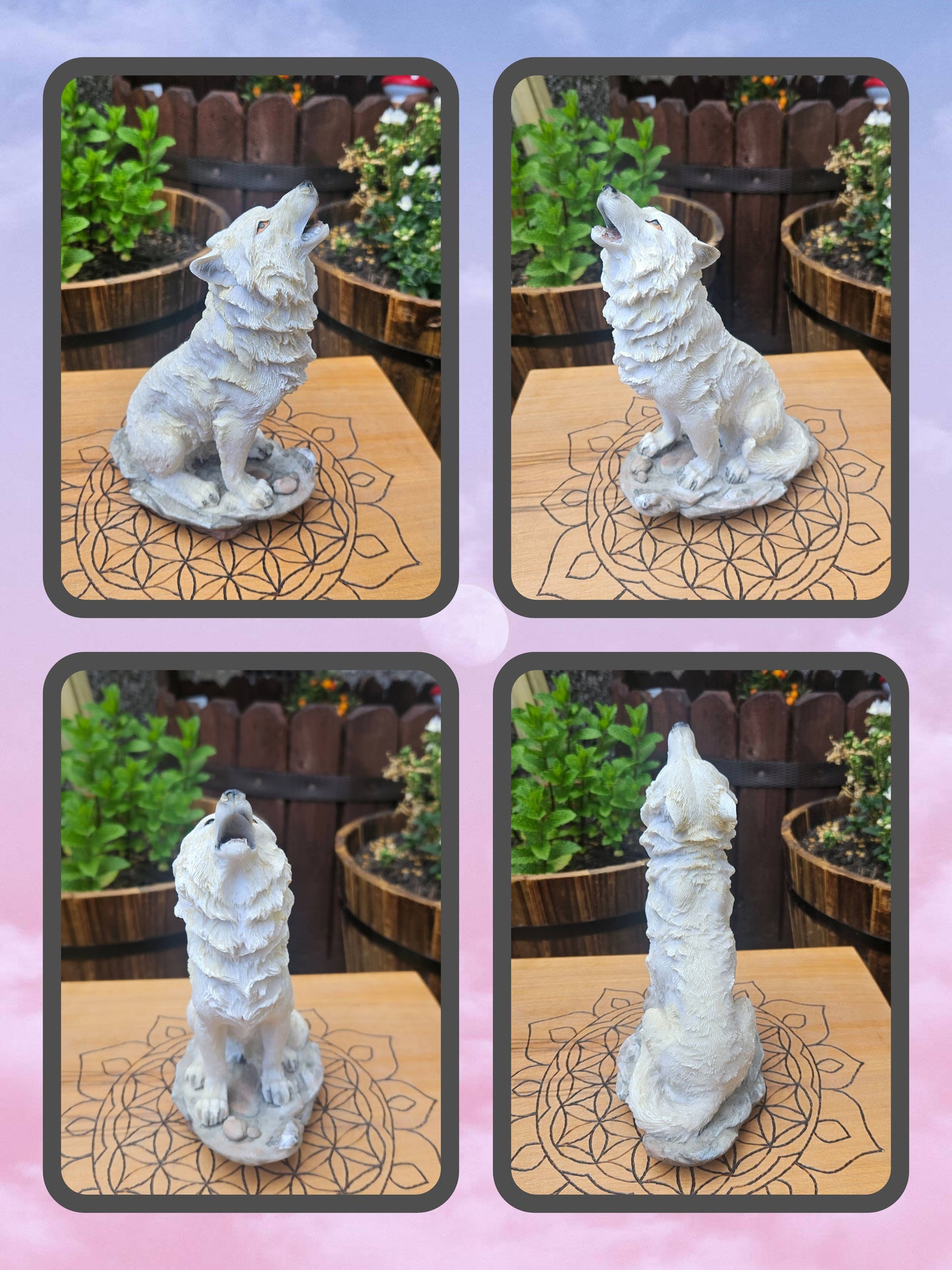 Storms Cry Wolf Ornament - Nemesis Now - Ex Display