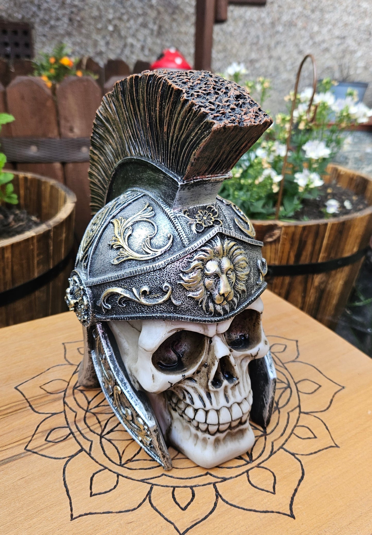 Roman Skull (Not its licensed name) - Nemesis Now - EX Display (No Box)