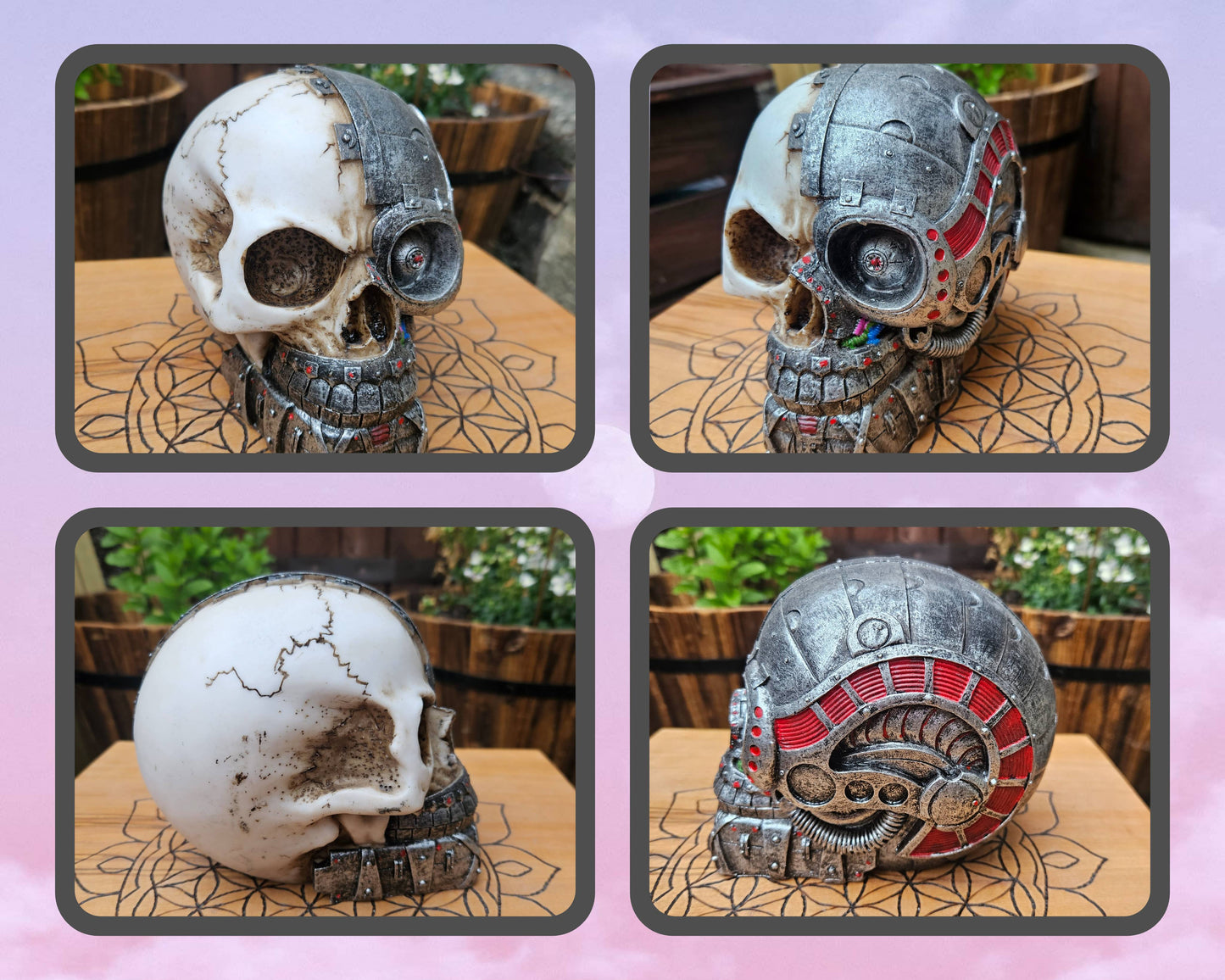Cyber Skull (Not its licensed name) - Nemesis Now - EX Display (No Box)